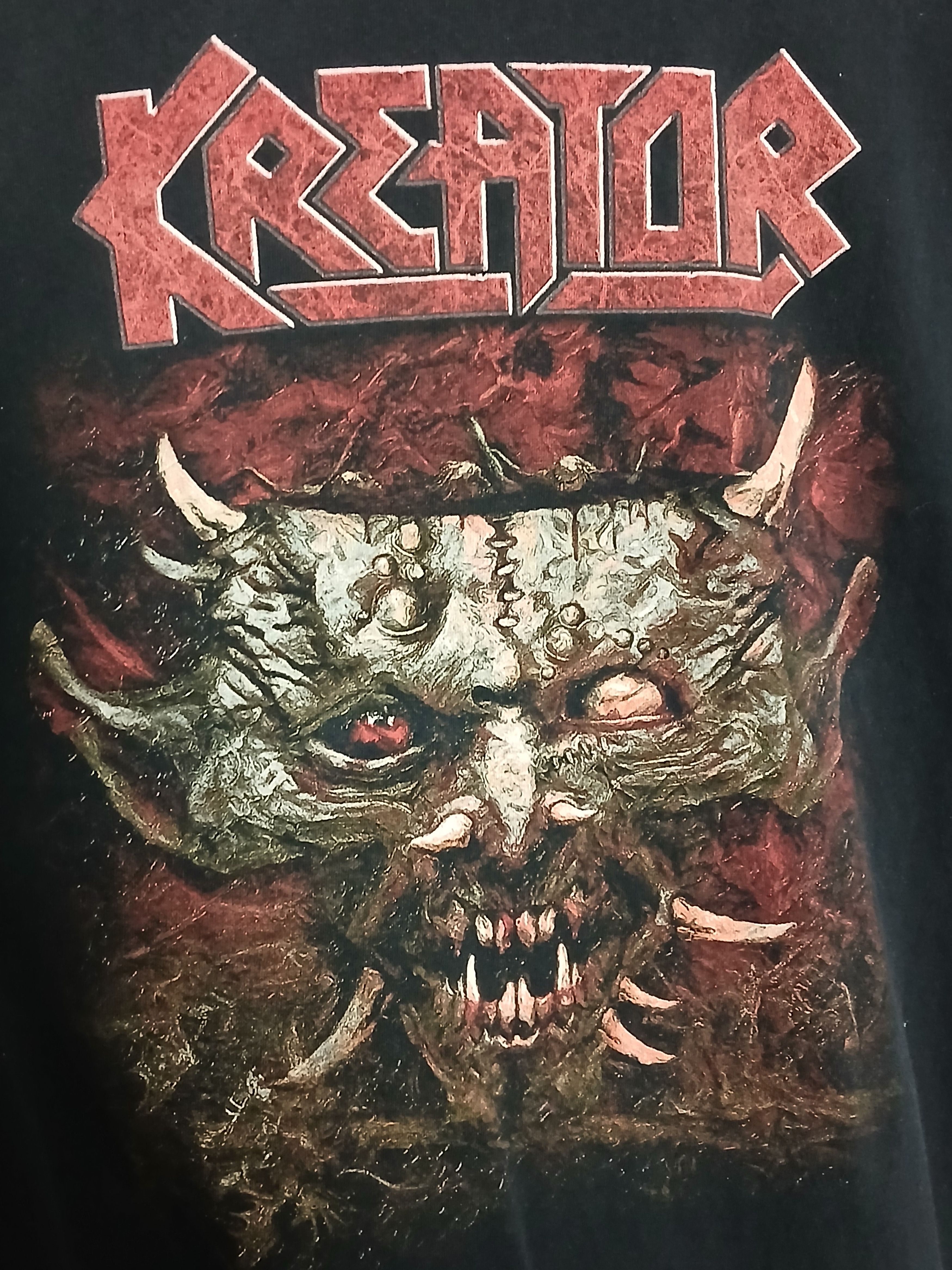 Band Tees Kreator Satan Is Real T-Shirt Size US M / EU 48-50 / 2 - 3 Thumbnail