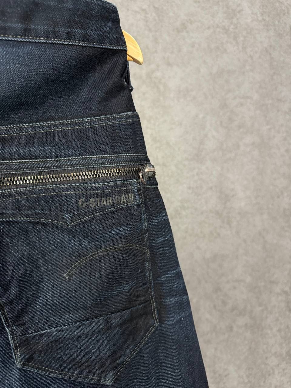G-Star G Star Raw asymmetric designer jeans Size US 36 / EU 52 - 8 Thumbnail
