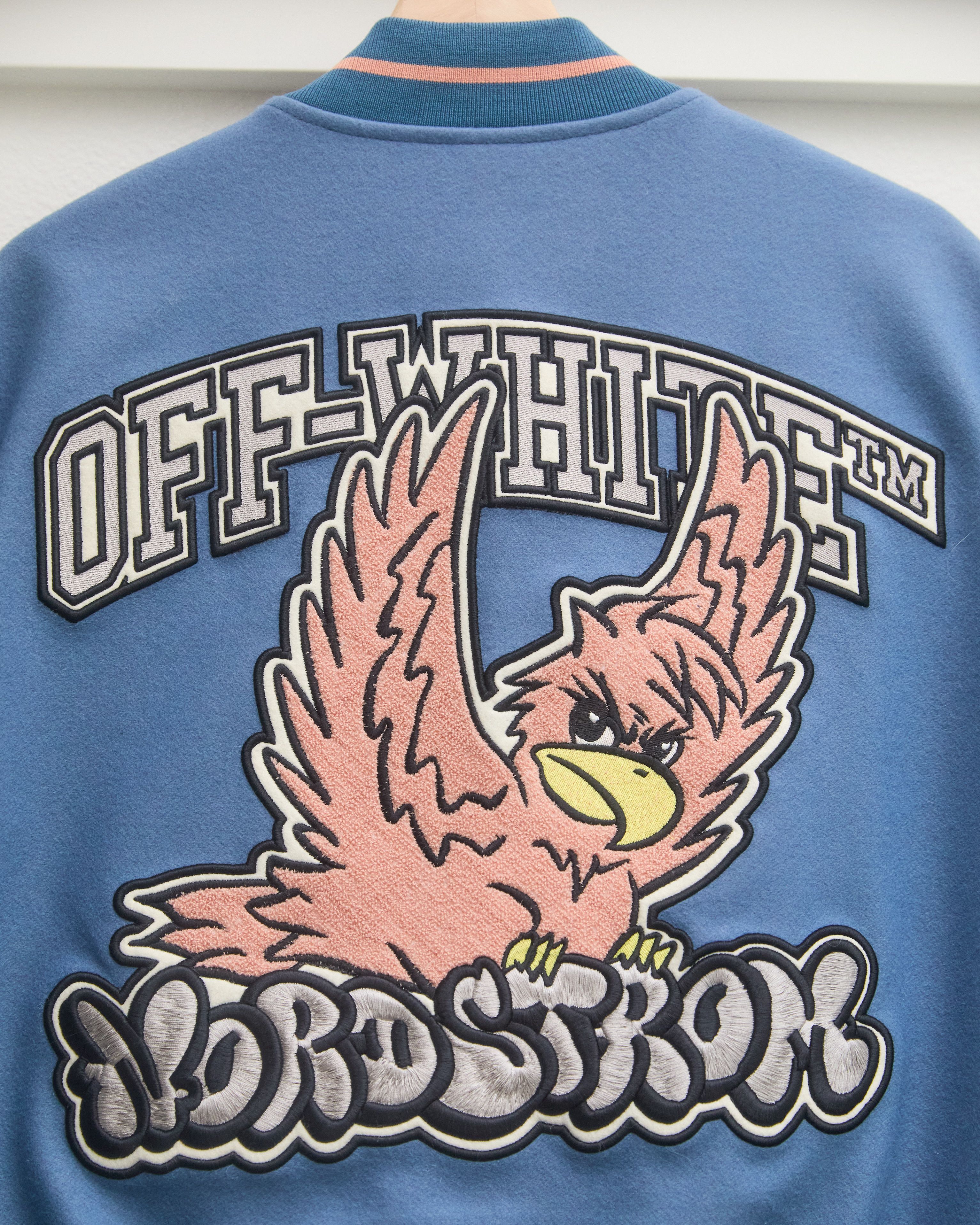 Nordstrom × Off-White Off-White x Nordstrom Strass Varsity Jacket Size US M / EU 48-50 / 2 - 4 Thumbnail