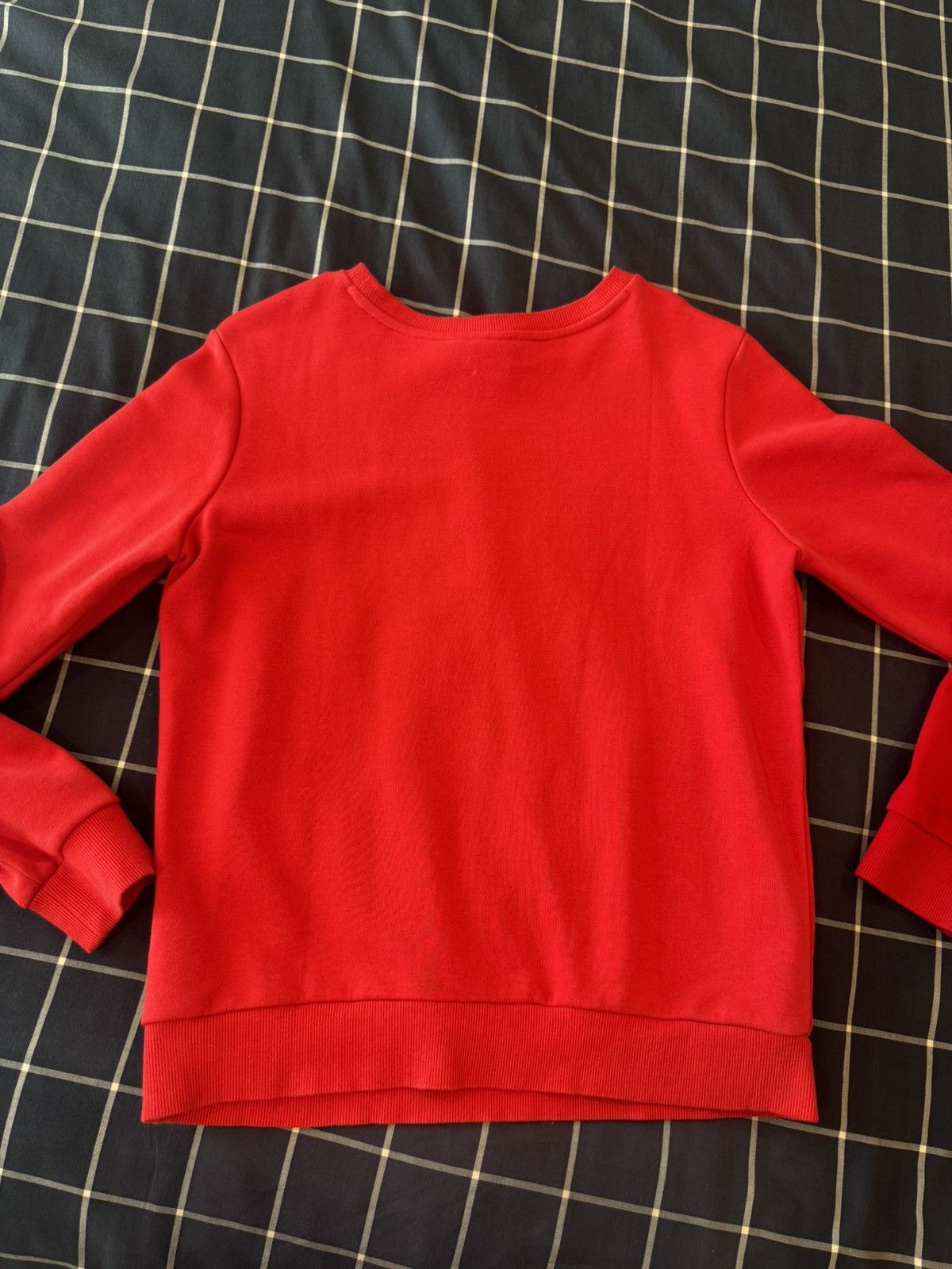 Adidas Adidas Women Sweatshirt M Red Logo Trefoil Crew Neck Size M / US 6-8 / IT 42-44 - 5 Thumbnail