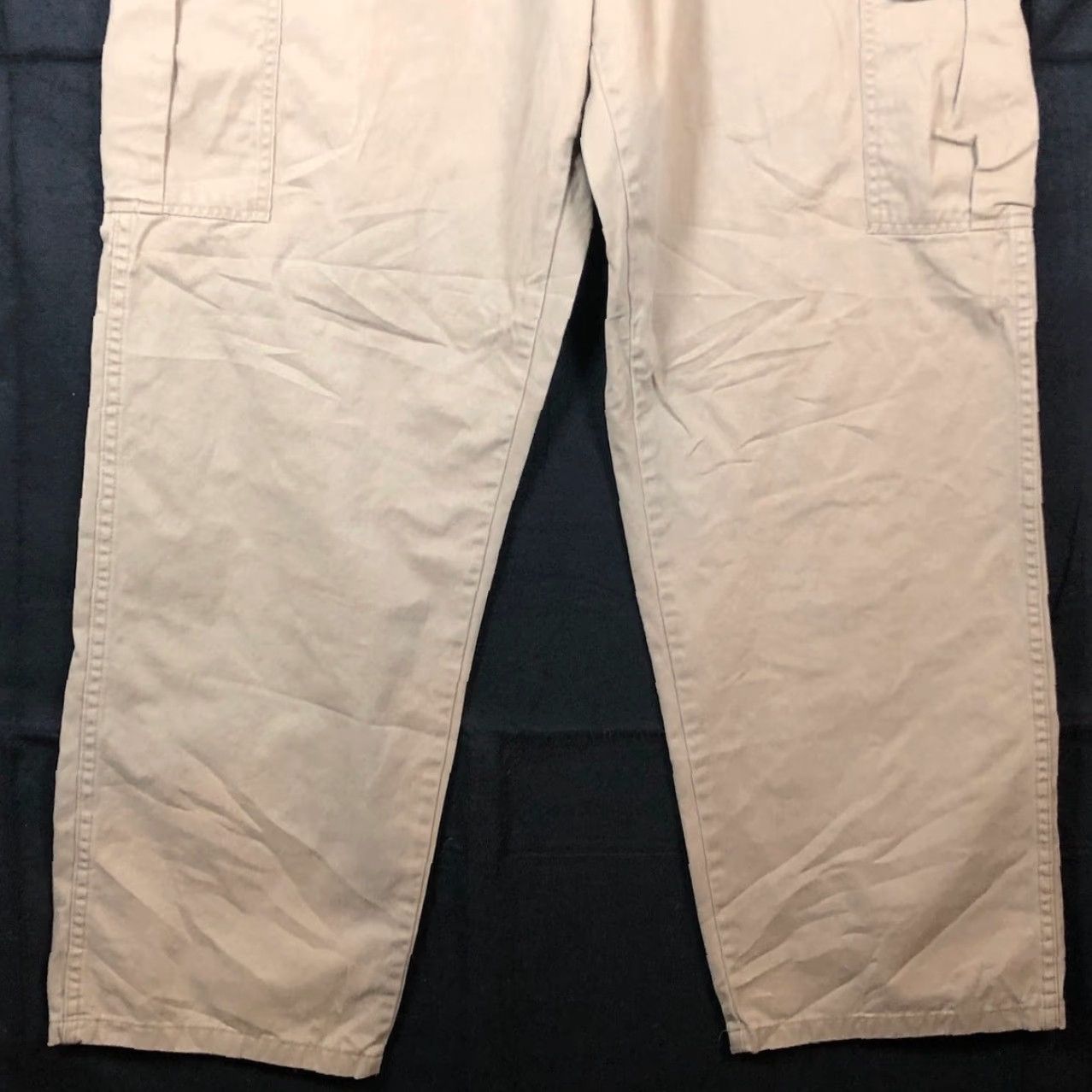 Wrangler Wrangler Mens Pants Tan Cargo Straight Outdoors Work Performance 36x32 Size US 36 / EU 52 - 3 Thumbnail