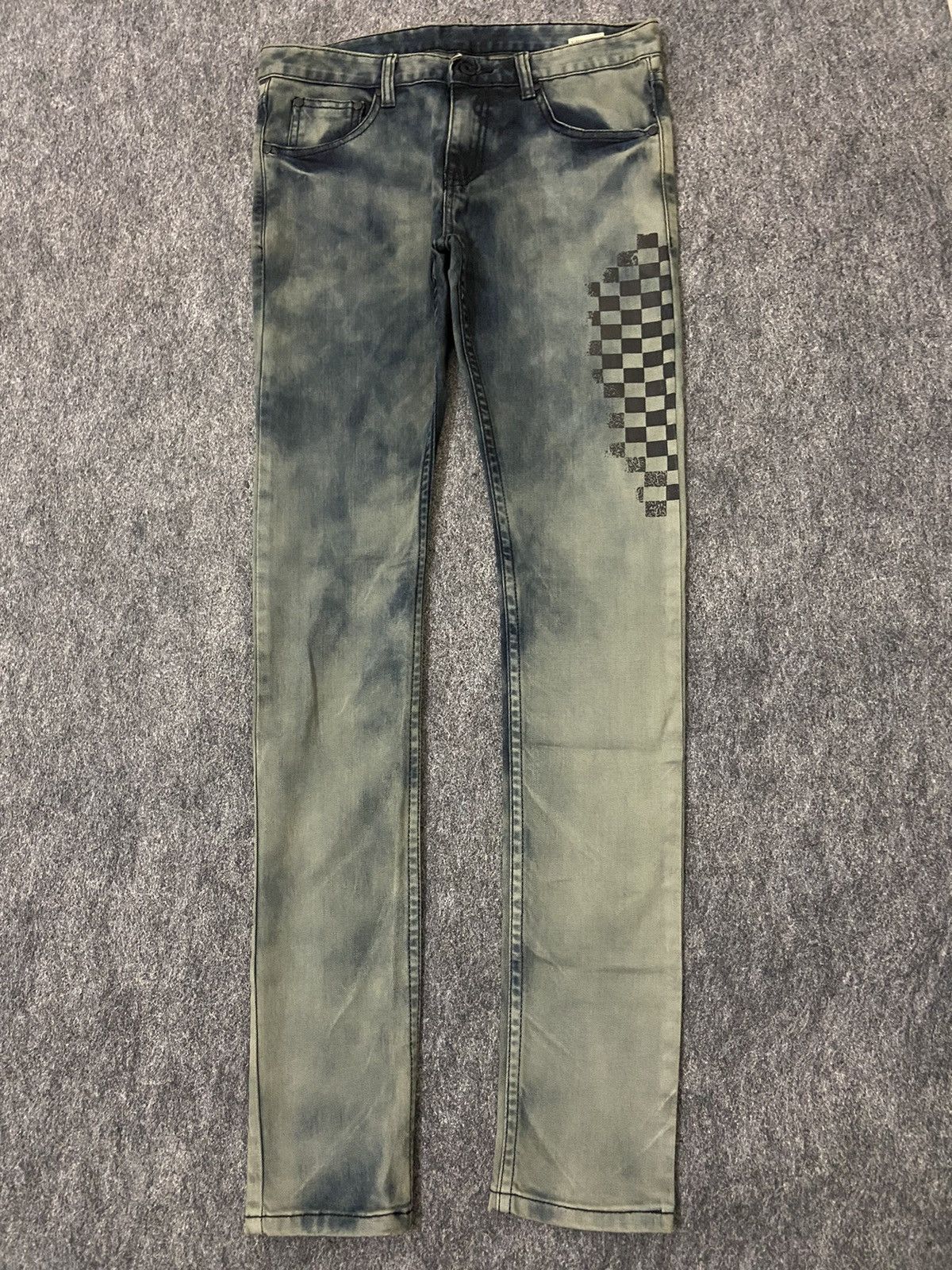 Black Barrett × Designer × Neil Barrett Black barrett denim pants slim fit Size 29" - 1 Thumbnail
