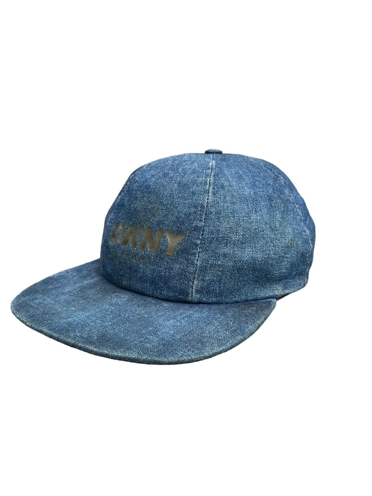 DKNY × Le Grande Bleu (L.G.B.) × Vintage Vintage DKNY Denim Cap Size ONE SIZE - 3 Thumbnail