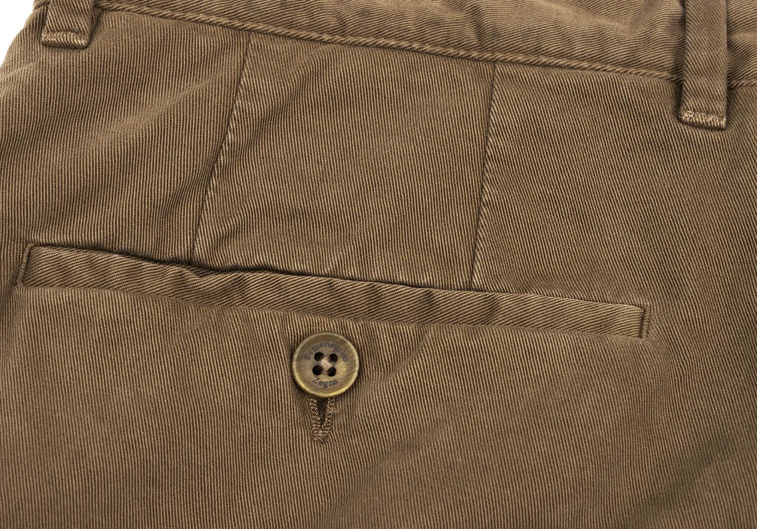 Dries Van Noten Cotton Straight Pants in Brown, Size 46 Size US 30 / EU 46 - 14 Thumbnail
