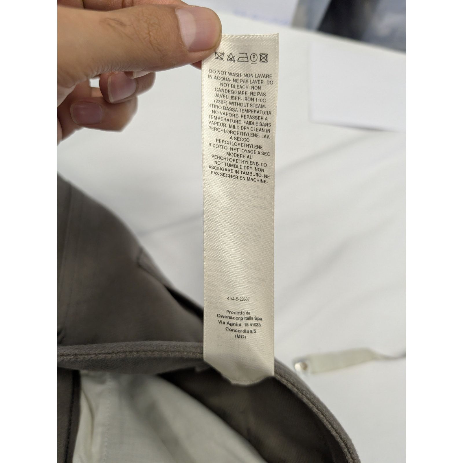 Rick Owens o1rshd1 Double Cargo Pants in Dust Size US 31 - 15 Thumbnail