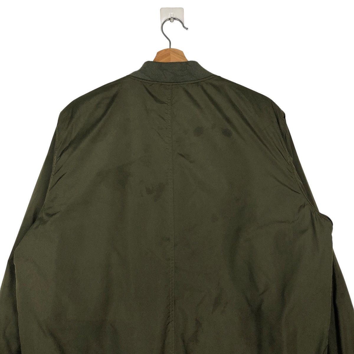 Japanese Brand 🔥Riot Riot Vintage Bomber Jacket Gap Military Colour Design Size US L / EU 52-54 / 3 - 9 Thumbnail