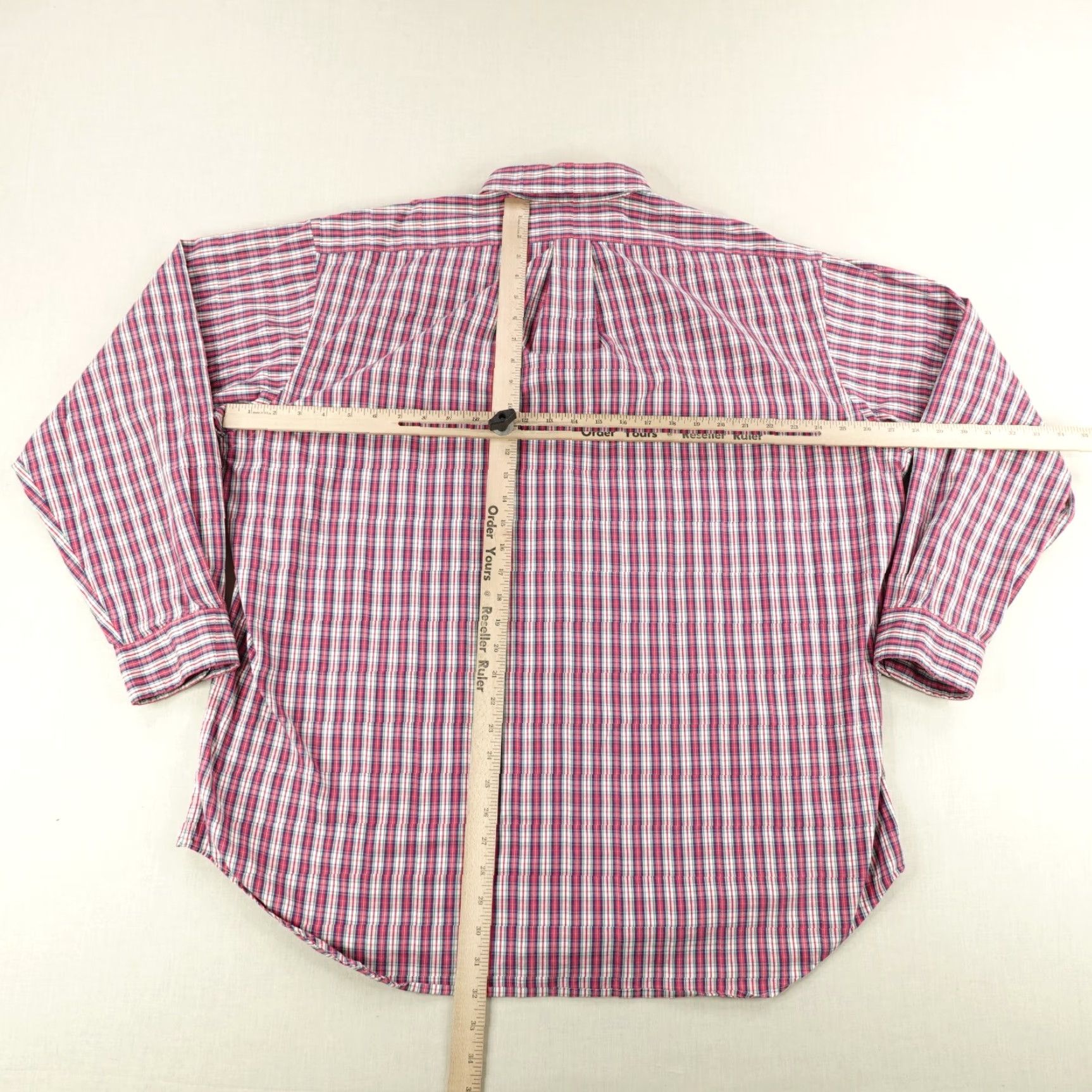 Ralph Lauren VINTAGE Ralph Lauren Shirt XL Red Plaid Button Up Pony Logo 90s Classic Retro Mens Size US XL / EU 56 / 4 - 5 Thumbnail