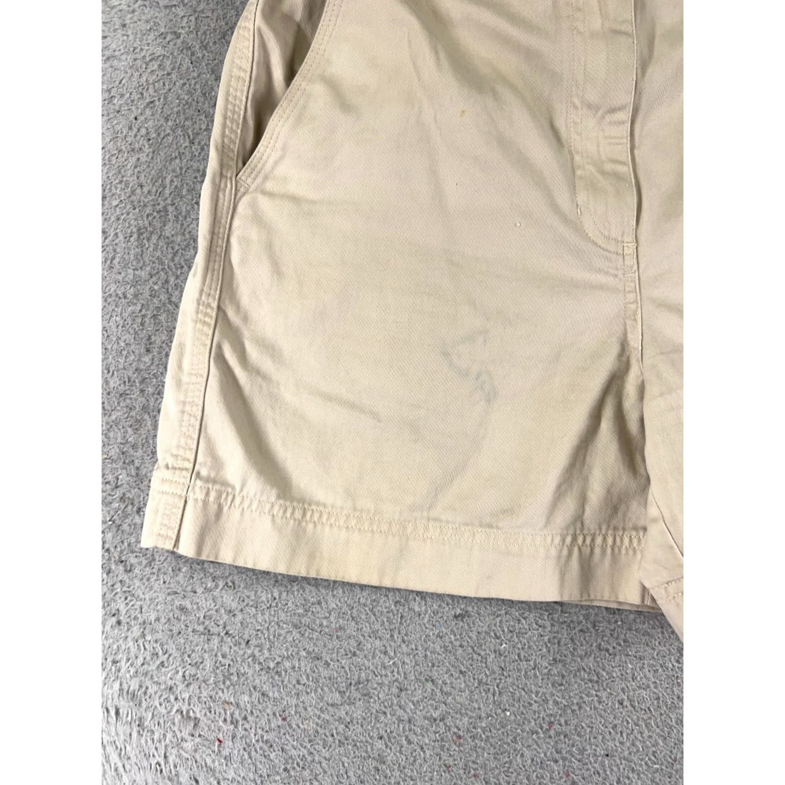 Ralph Lauren Lauren Ralph Lauren Shorts Womens 8P Chino Beige High Rise Cotton Twill Pocket Slim Buckle Casual Golf 90s Mens? Size 30" / US 8 / IT 44 - 3 Thumbnail