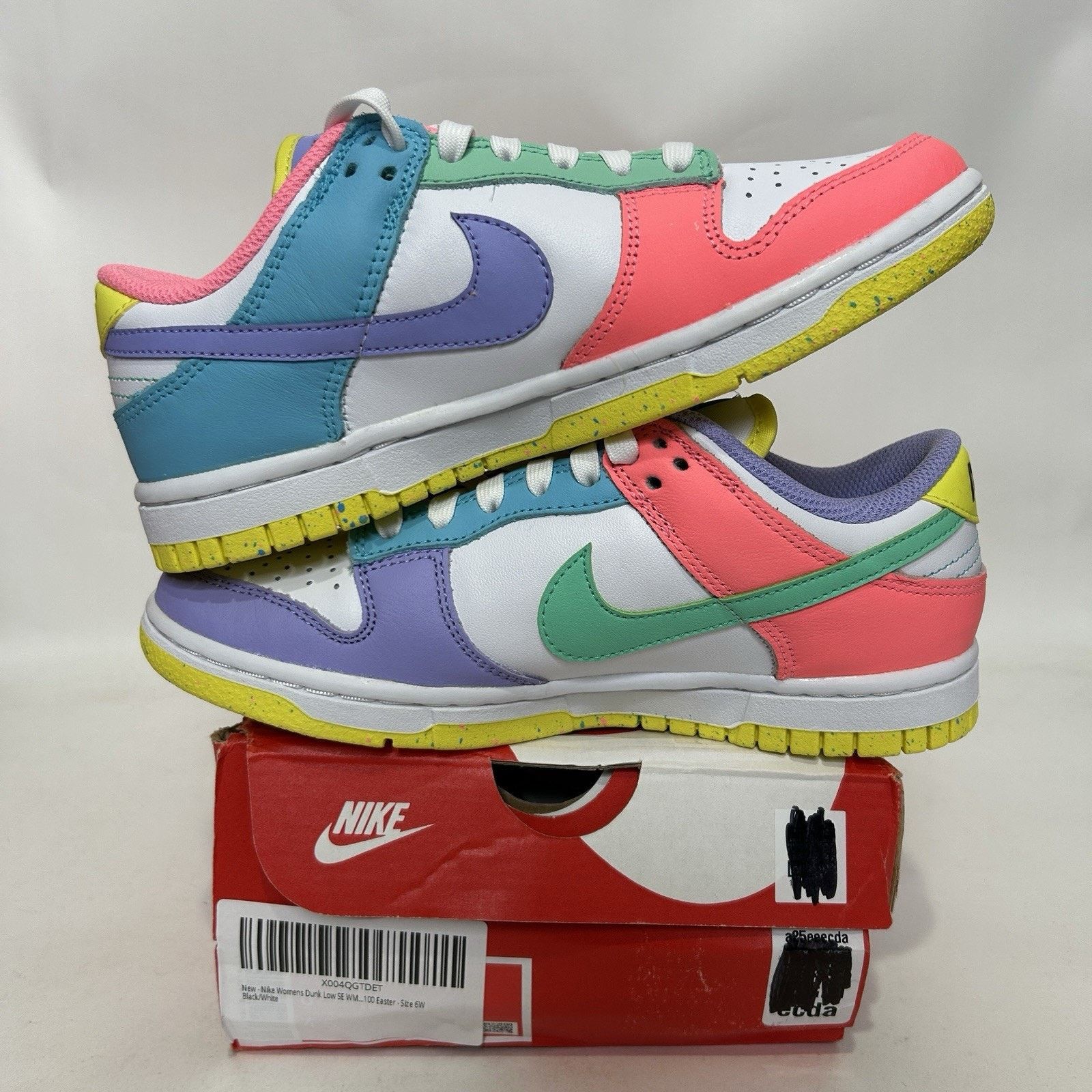 Nike Nike Dunk Low Retro SE WMNS “Easter Candy” Shoes Size US 6 / IT 36 - 3 Thumbnail