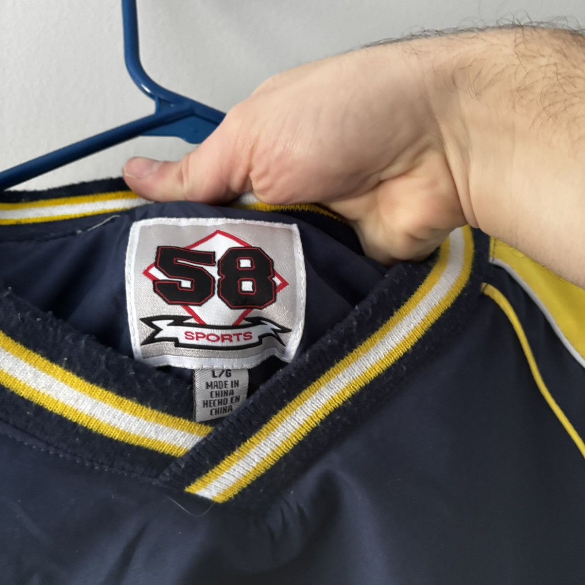 Logo 7 Vintage 58 Sports Michigan University Double Sided Jacket Size US L / EU 52-54 / 3 - 2 Thumbnail