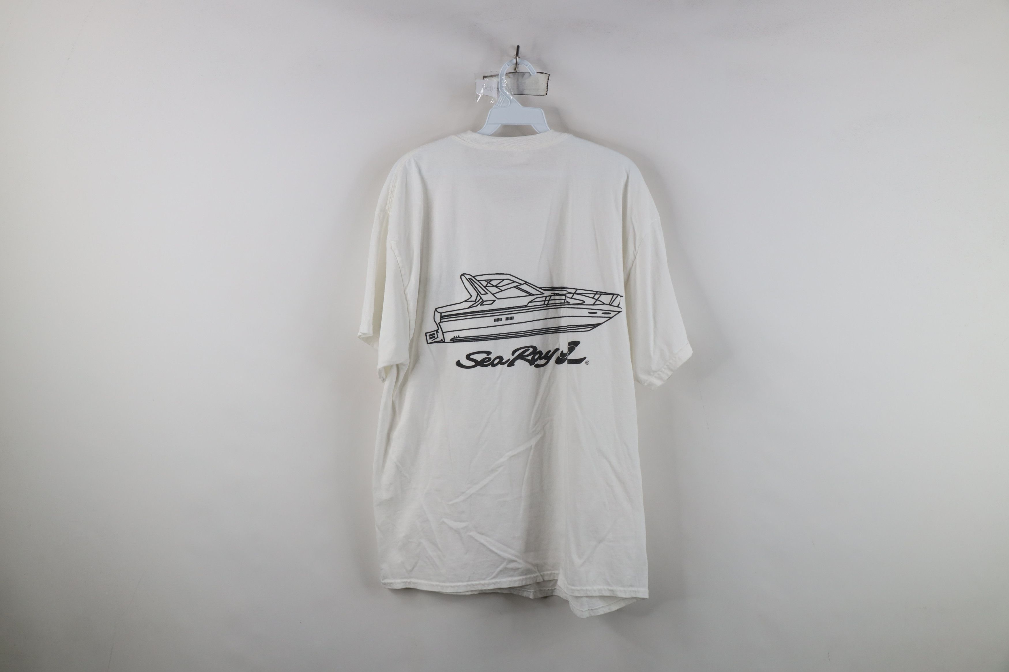 Vintage Vintage Y2K Streetwear Sun Sea Ray Boats Boating T-Shirt Size US XL / EU 56 / 4 - 10 Thumbnail