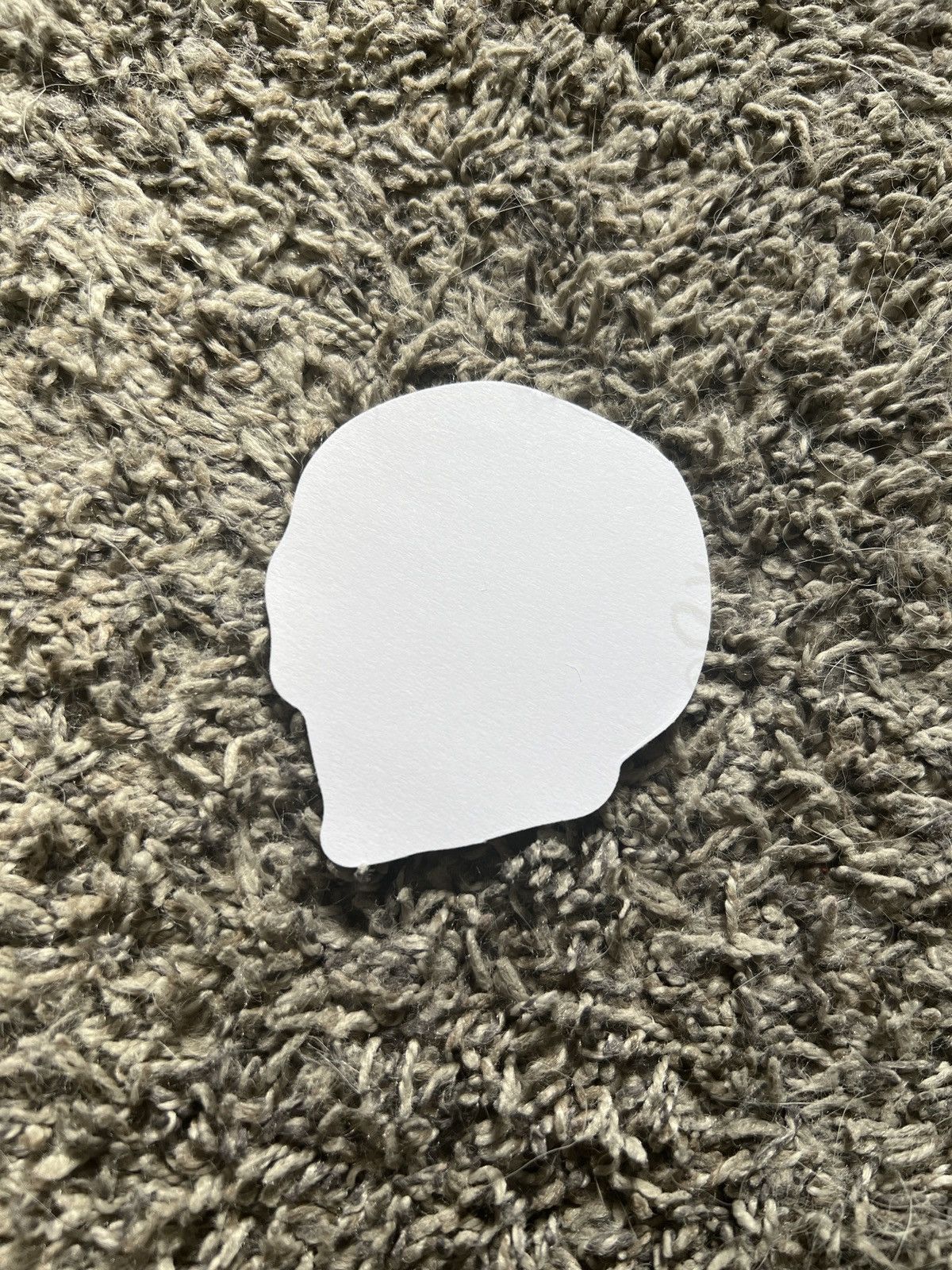 Hypebeast Grunge Skull Sticker Size ONE SIZE - 2 Thumbnail