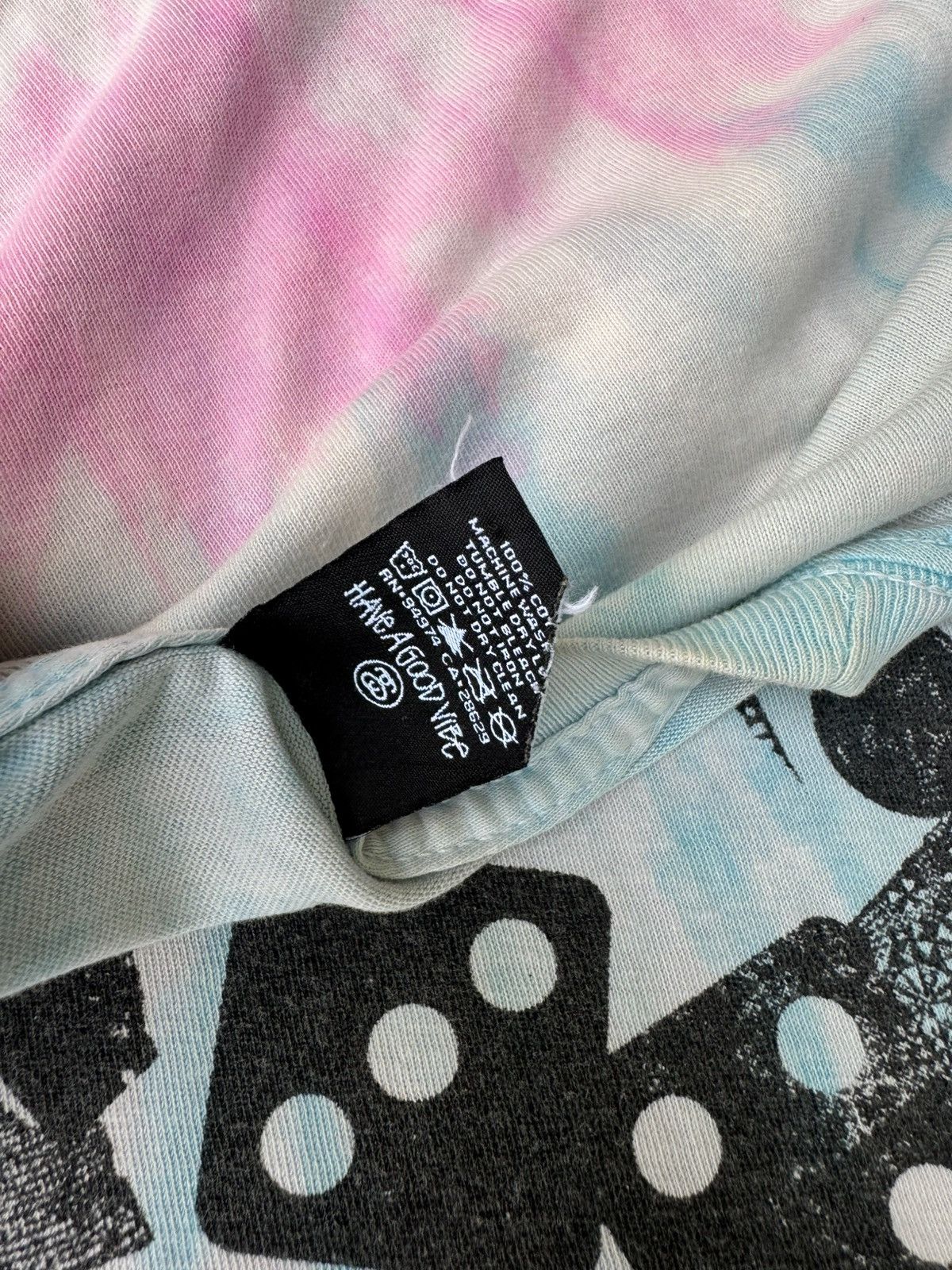 Stussy Y2k Stussy tie dye Tshirt Size US XL / EU 56 / 4 - 4 Thumbnail