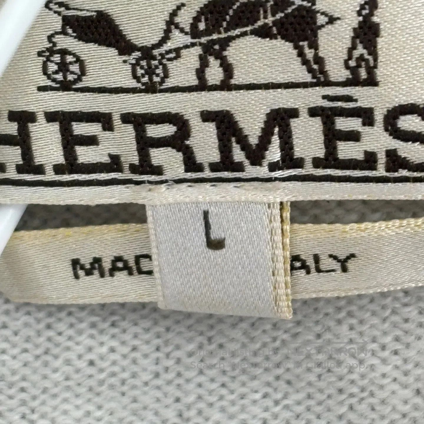Hermes Hermes Cashmere knit sweater with poker card pattern Size US L / EU 52-54 / 3 - 6 Thumbnail