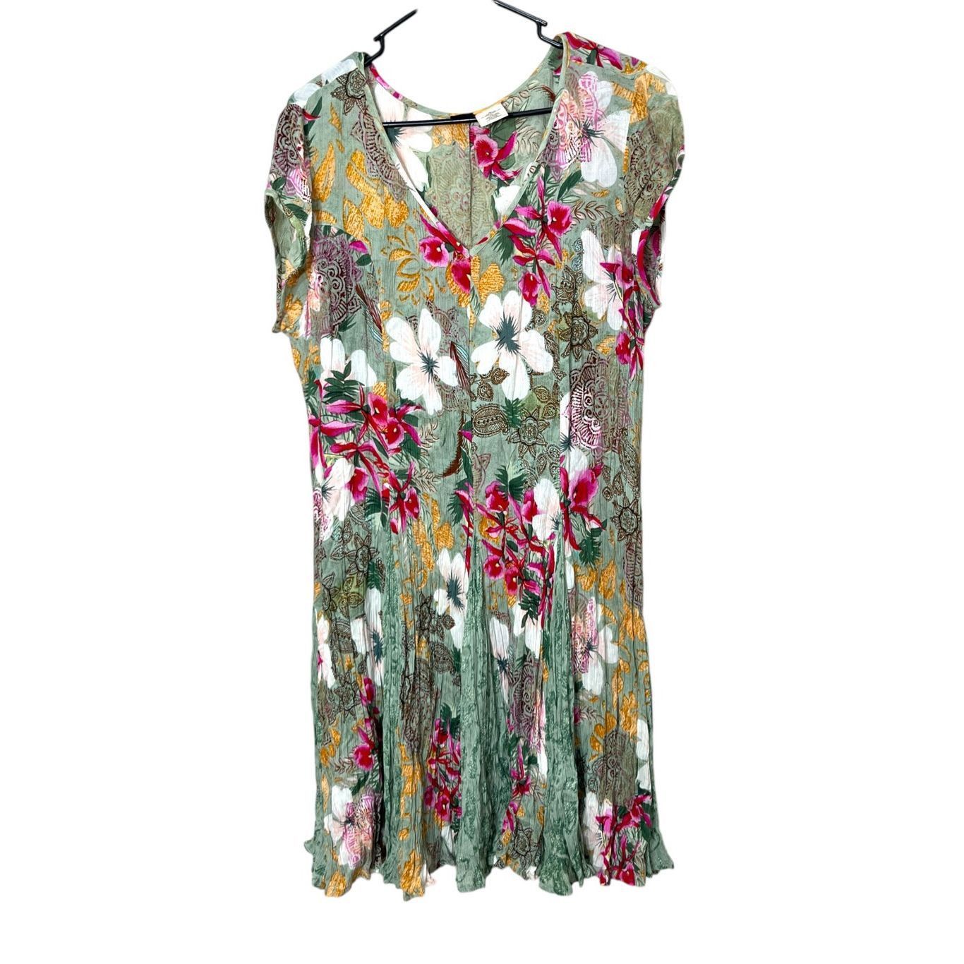 Other Bila Floral Print Boho Swing Dress Size XL Size XL / US 12-14 / IT 48-50 - 1 Thumbnail