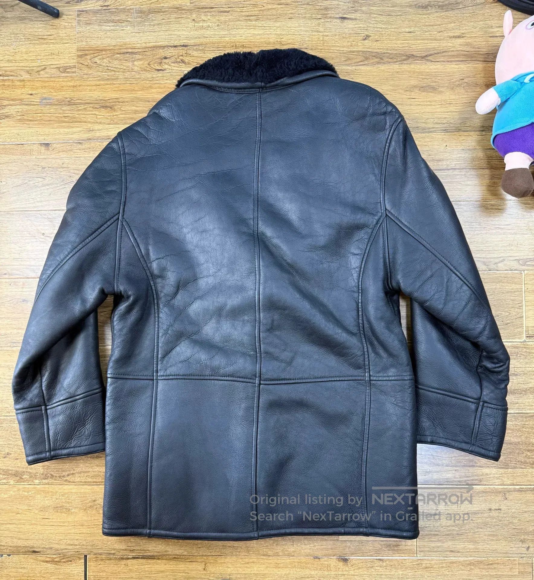 Yves Saint Laurent YSL Men's Lambskin Leather Jacket. Size US XL / EU 56 / 4 - 2 Thumbnail