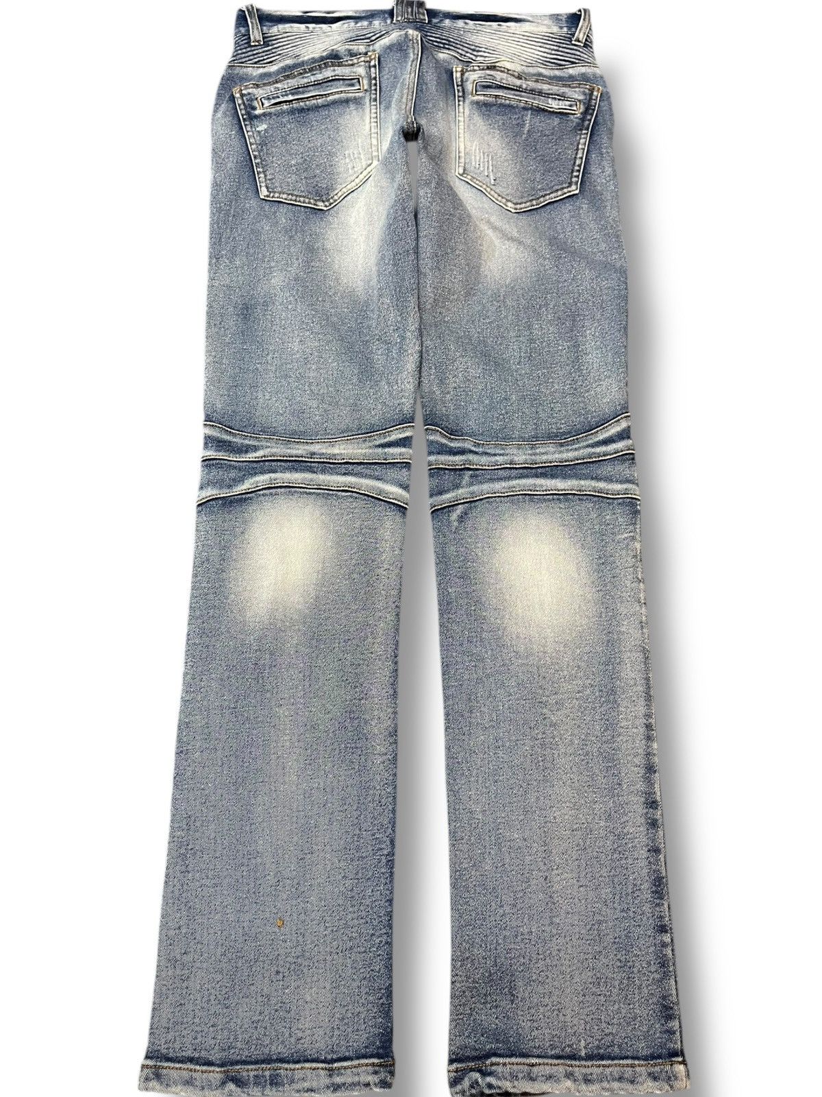 In The Attic × Seditionaries Vintage In The Attic Homme Biker Grunge Punk Ripped Denim Size US 30 / EU 46 - 7 Thumbnail