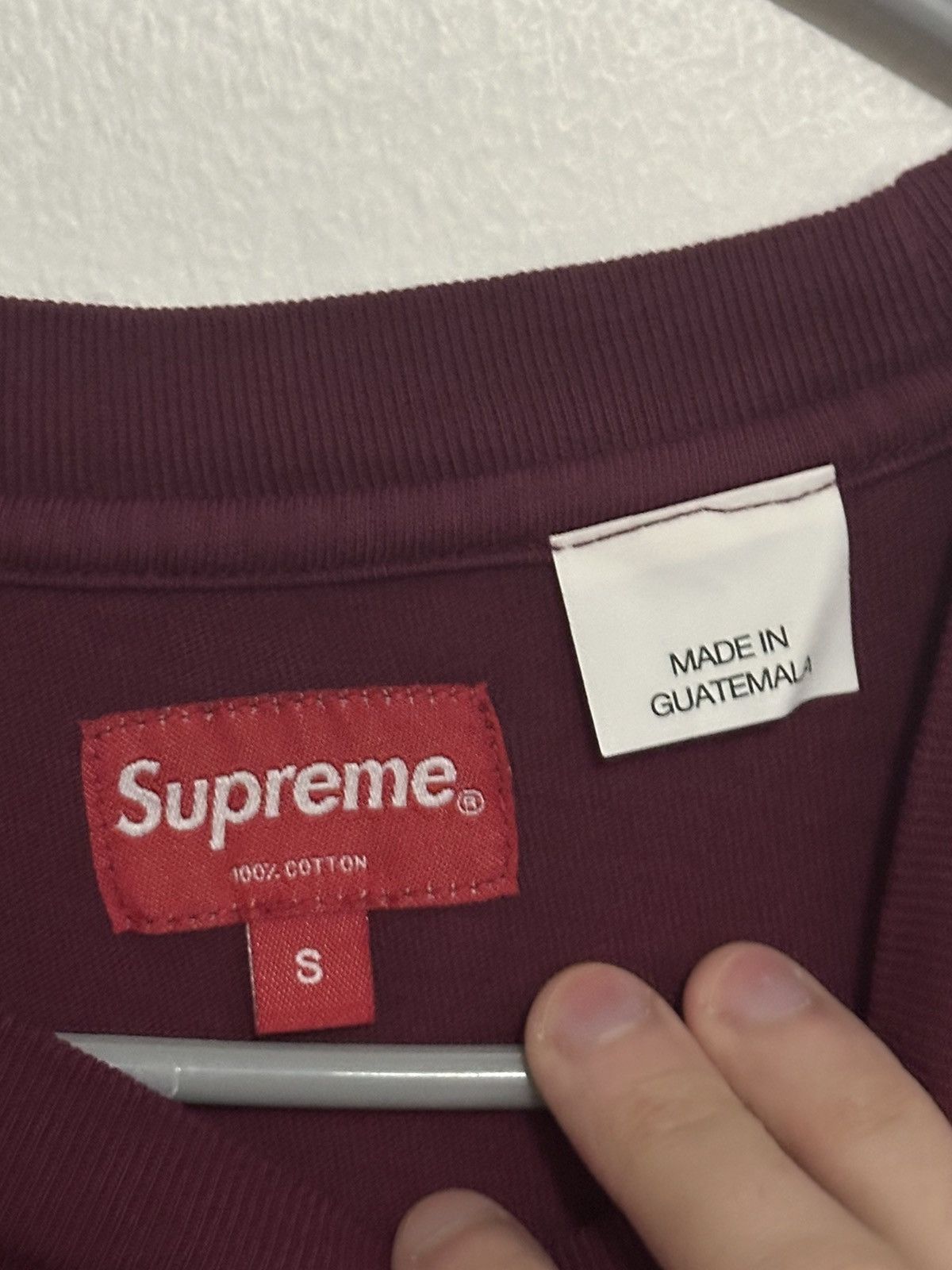 Supreme Supreme Washed Handstyle S/S Top Tee Size US S / EU 44-46 / 1 - 3 Thumbnail