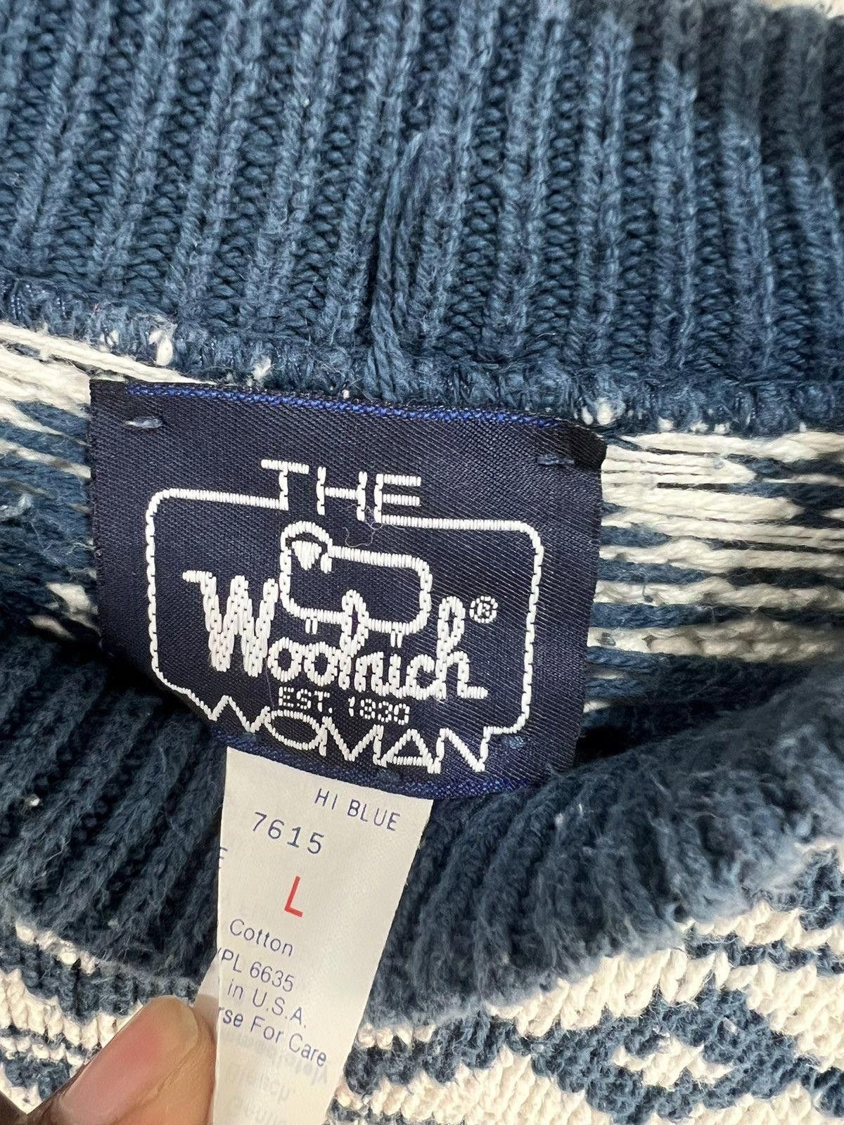 Vintage Vintage Woolrich Womans Knit Knitted fleece print Size L / US 10 / IT 46 - 3 Thumbnail