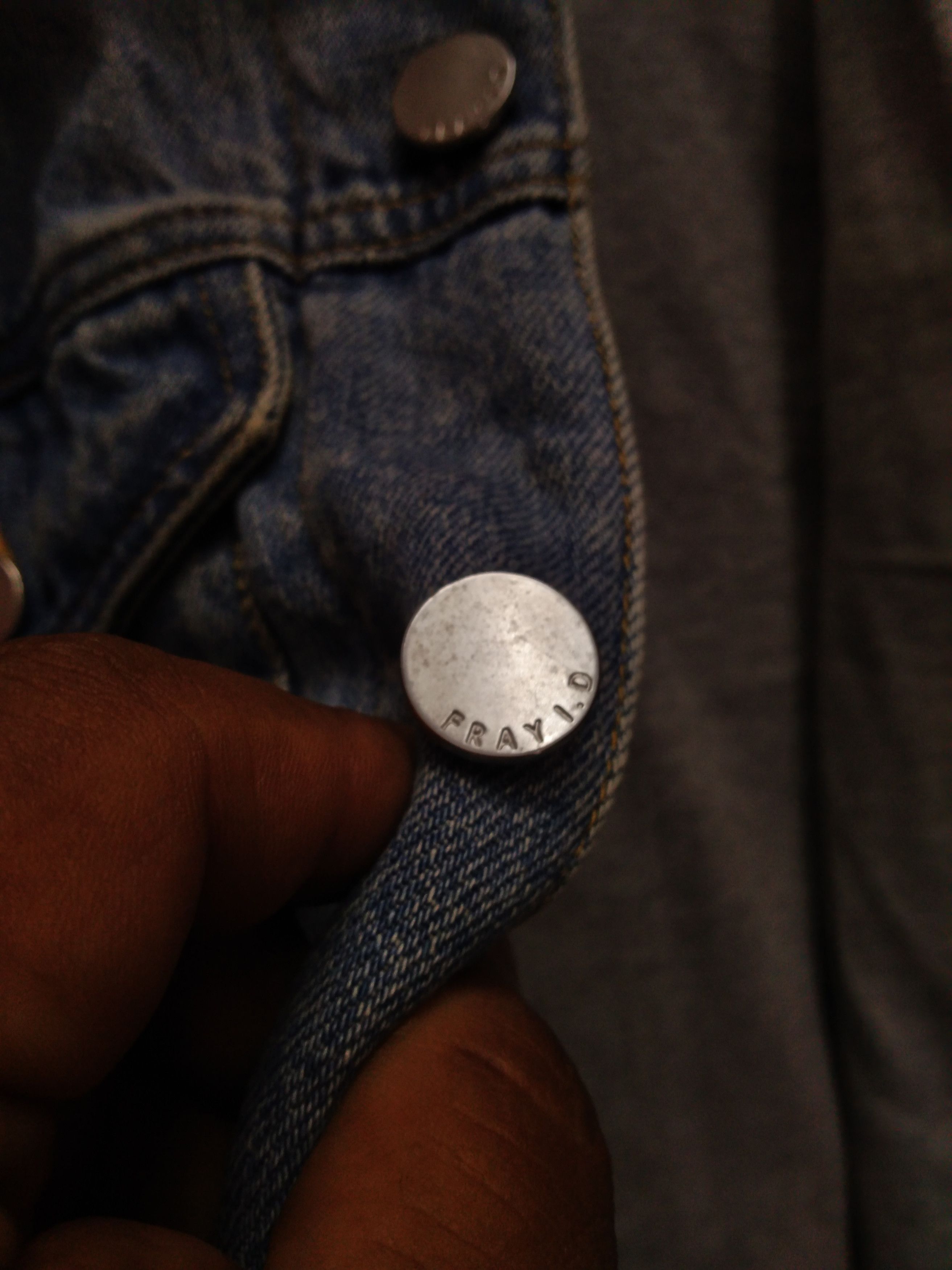 Japanese Brand × Vintage FRAY I.D TRUCKER JACKET Size US XS / EU 42 / 0 - 6 Thumbnail