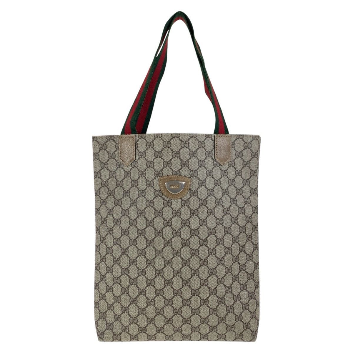 Gucci Gucci GG Supreme Canvas/leather Old Gucci Sheline 2Way Tote Bag/shoulder Bag Canvas Shoulder Bag 502366 in Brown, Women's