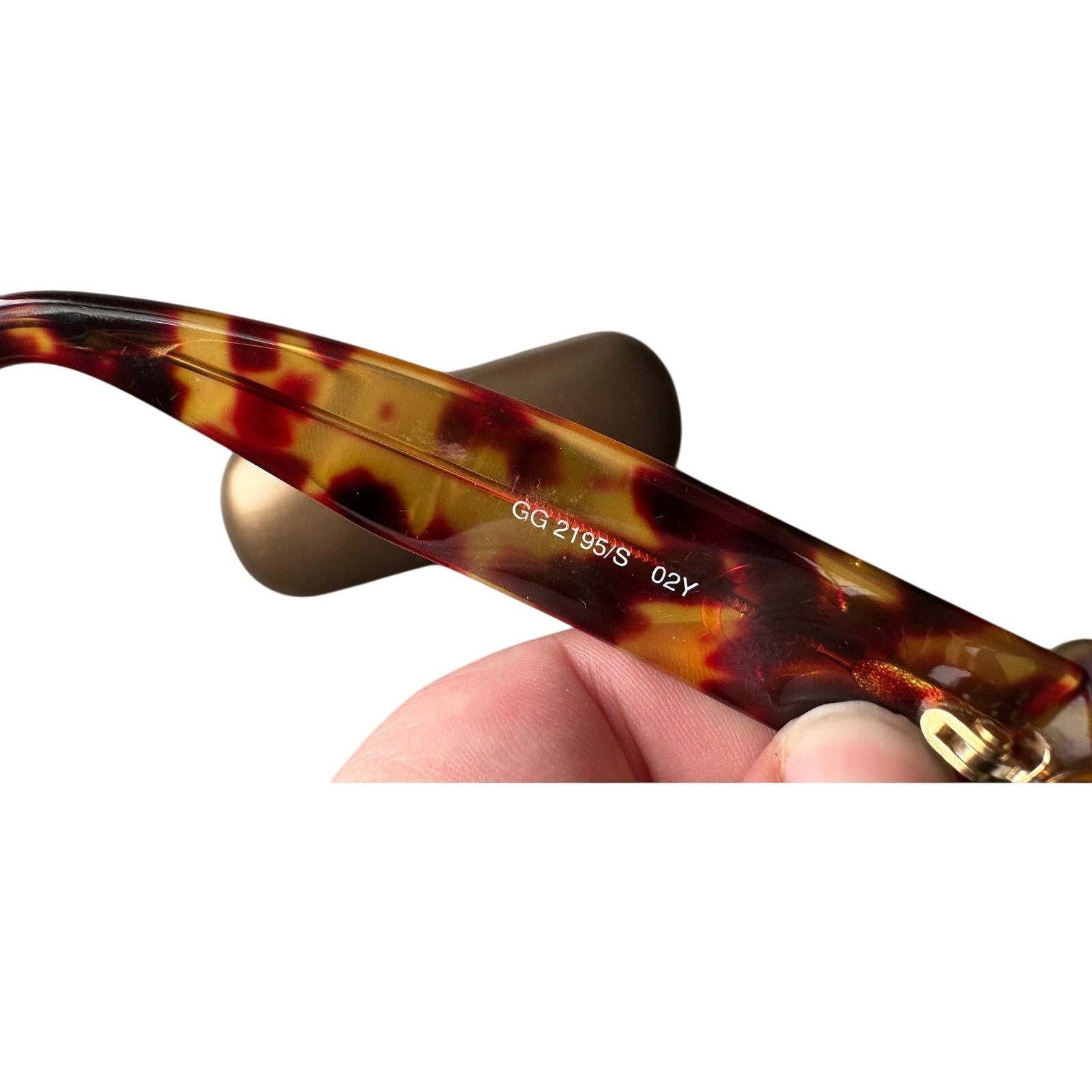 Gucci Gucci Butterfly Tortoise Shell GG 2195/S Women's Sunglasses Size ONE SIZE - 12 Thumbnail