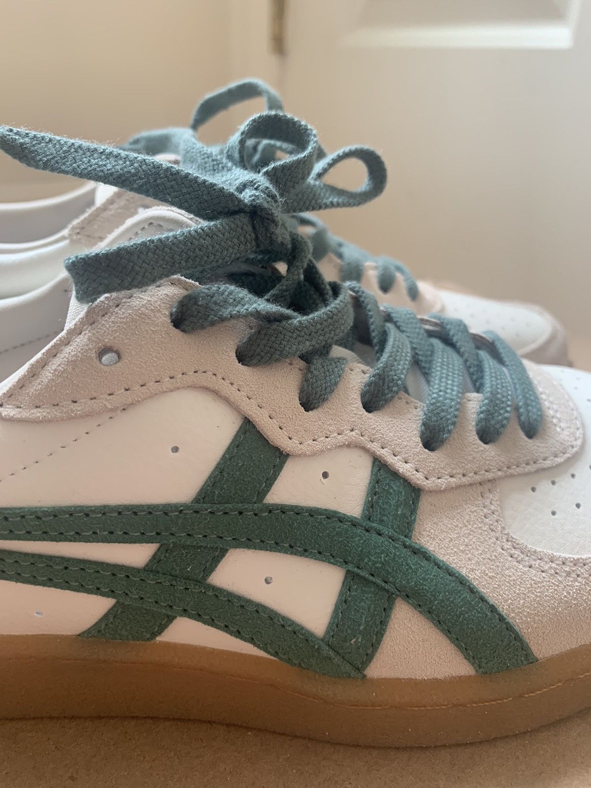 Onitsuka Tiger Onitsuka Tiger GSM Cream Hiking Green Grailed