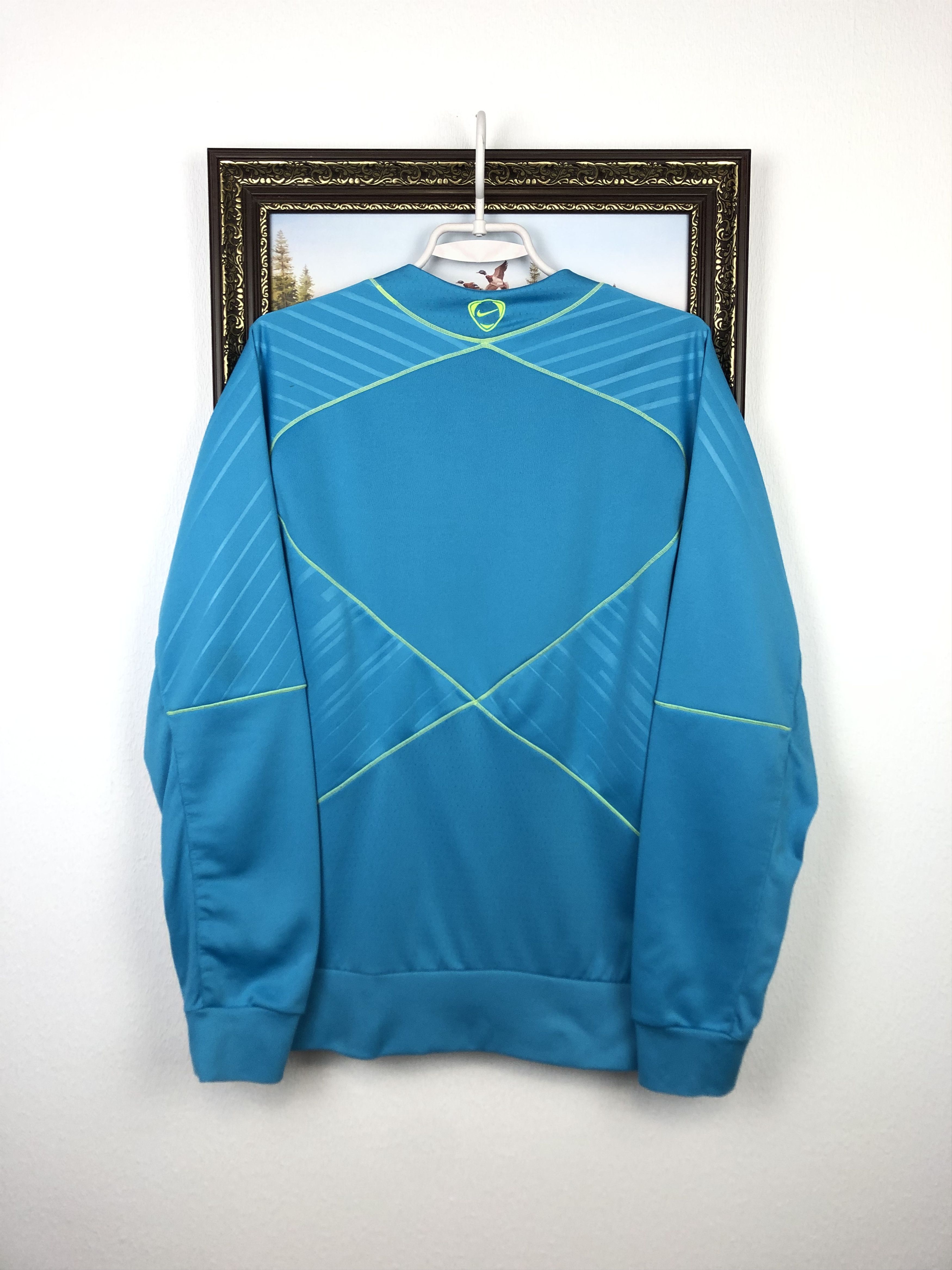 Nike × Vintage Vintage Nike FC Barcelona Football Sweatshirt Soccer Jacket Size US M / EU 48-50 / 2 - 9 Thumbnail