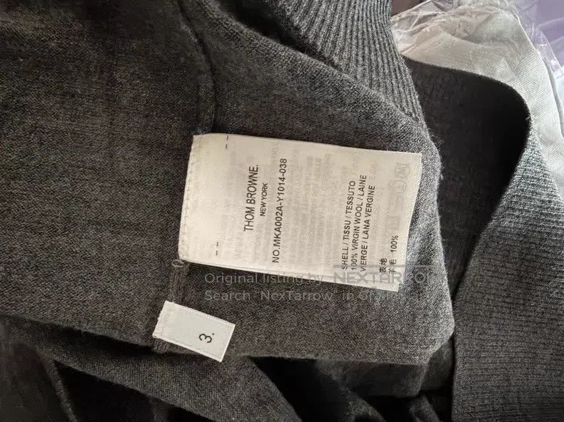 Thom Browne Thom Browne Wool Knit Sweater Size US L / EU 52-54 / 3 - 4 Thumbnail