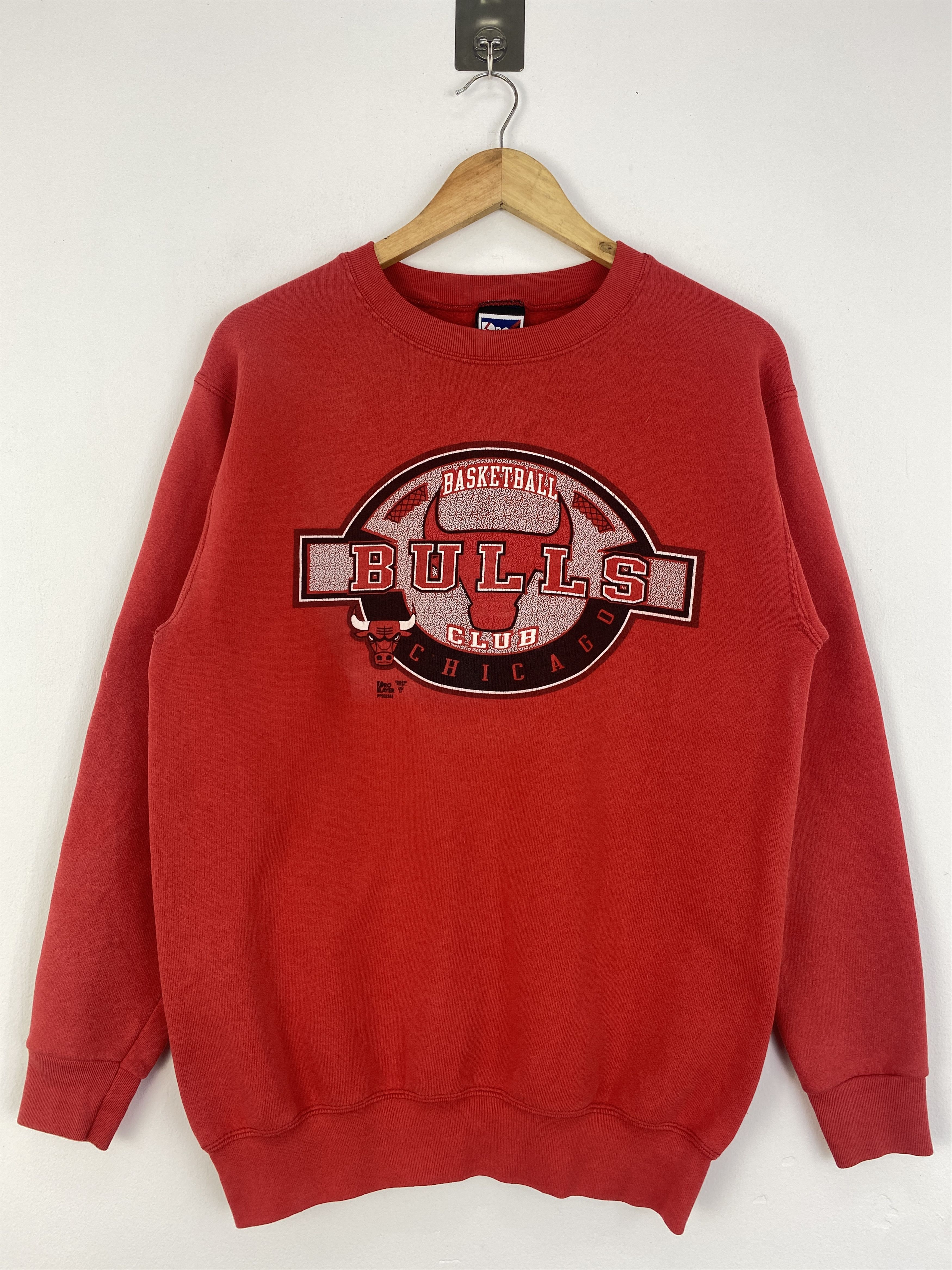 MLB × Pro Player × Vintage Vintage 90s Chicago Bulls Crewneck Sweatshirt SH0019 Size US L / EU 52-54 / 3 - 1 Thumbnail