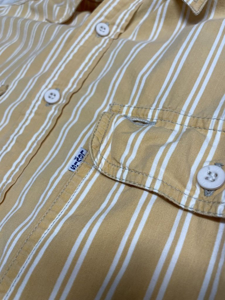Levi's Vintage Clothing Vintage Levi's Yellow Striped Buttoned Shirt- 1990s Size US M / EU 48-50 / 2 - 3 Thumbnail