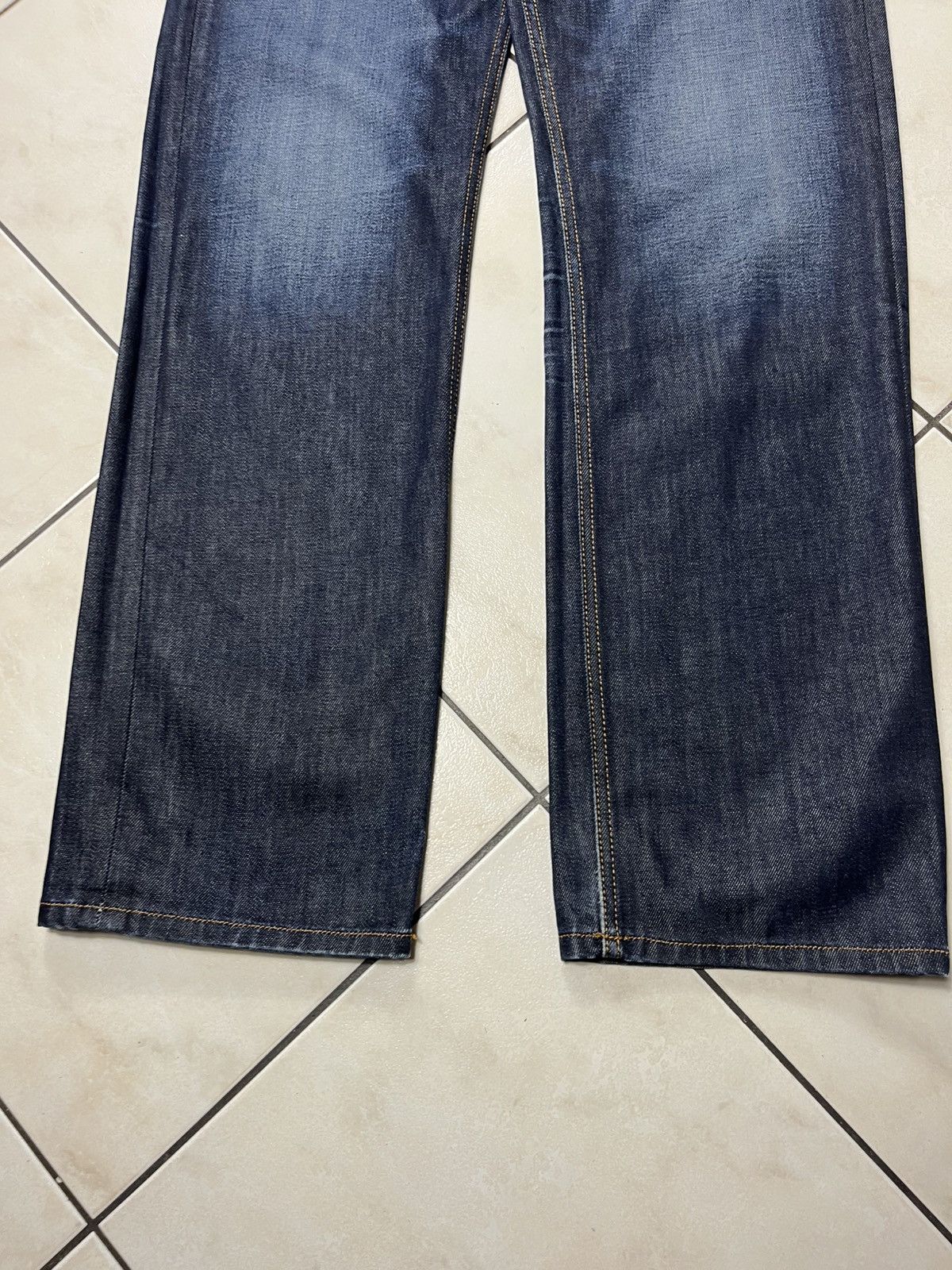Diesel × Vintage Vintage Diesel larkee waxed y2k distressed denim jeans pants Size US 34 / EU 50 - 5 Thumbnail