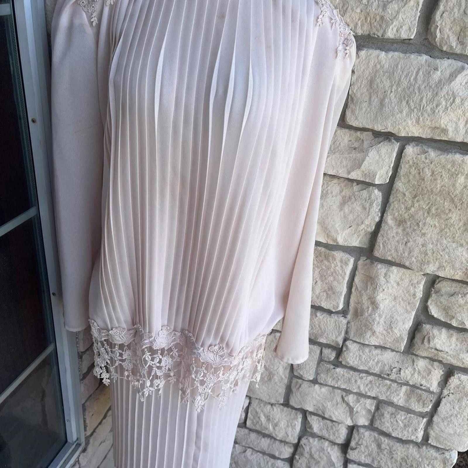 Other vintage skirt and blouse In the Mood sz 18 Pleated pink Size XL / US 12-14 / IT 48-50 - 1 Thumbnail