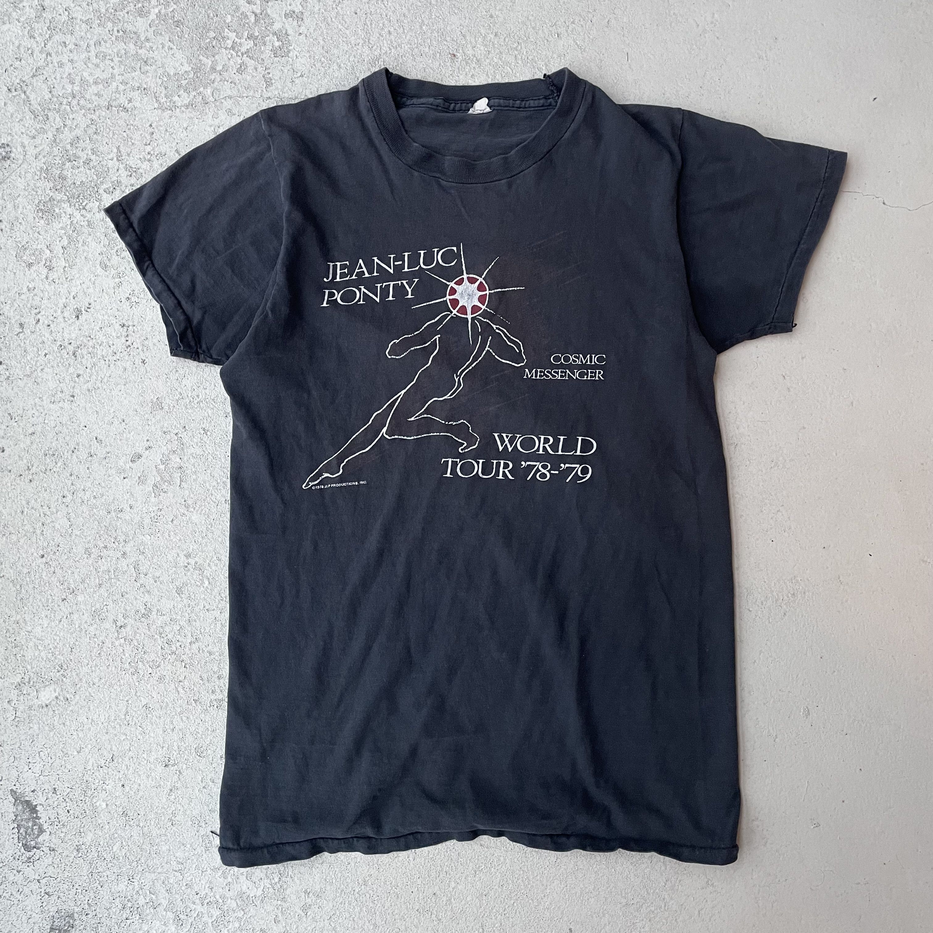 Vintage Vintage 1978 Jean-Luc Ponty "Cosmic Messenger" Tour Tee Size US XS / EU 42 / 0 - 1 Thumbnail