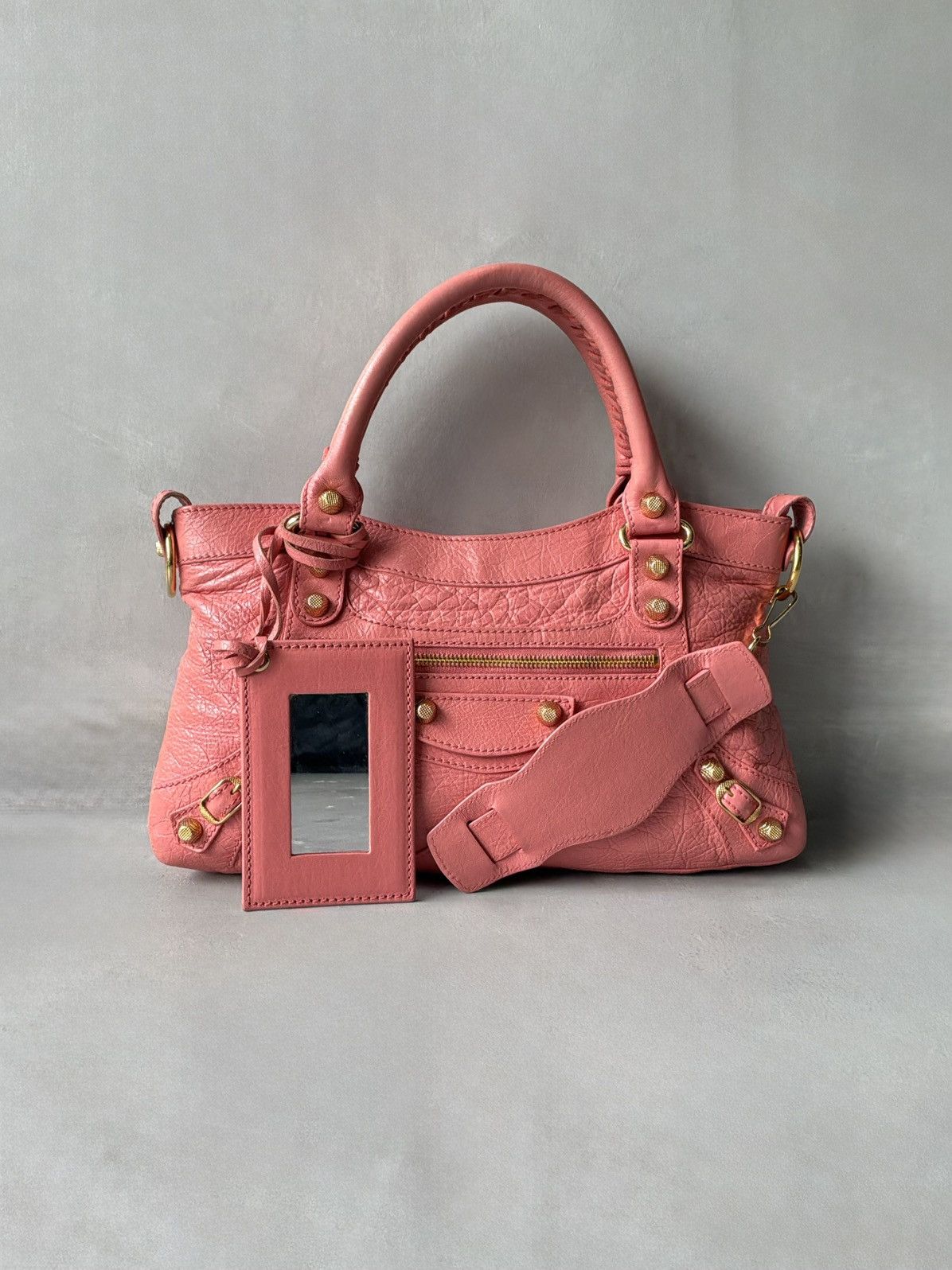 Balenciaga Balenciaga - Le First - Giant 12 Candy Pink Lambskin Bag Size ONE SIZE - 1 Thumbnail