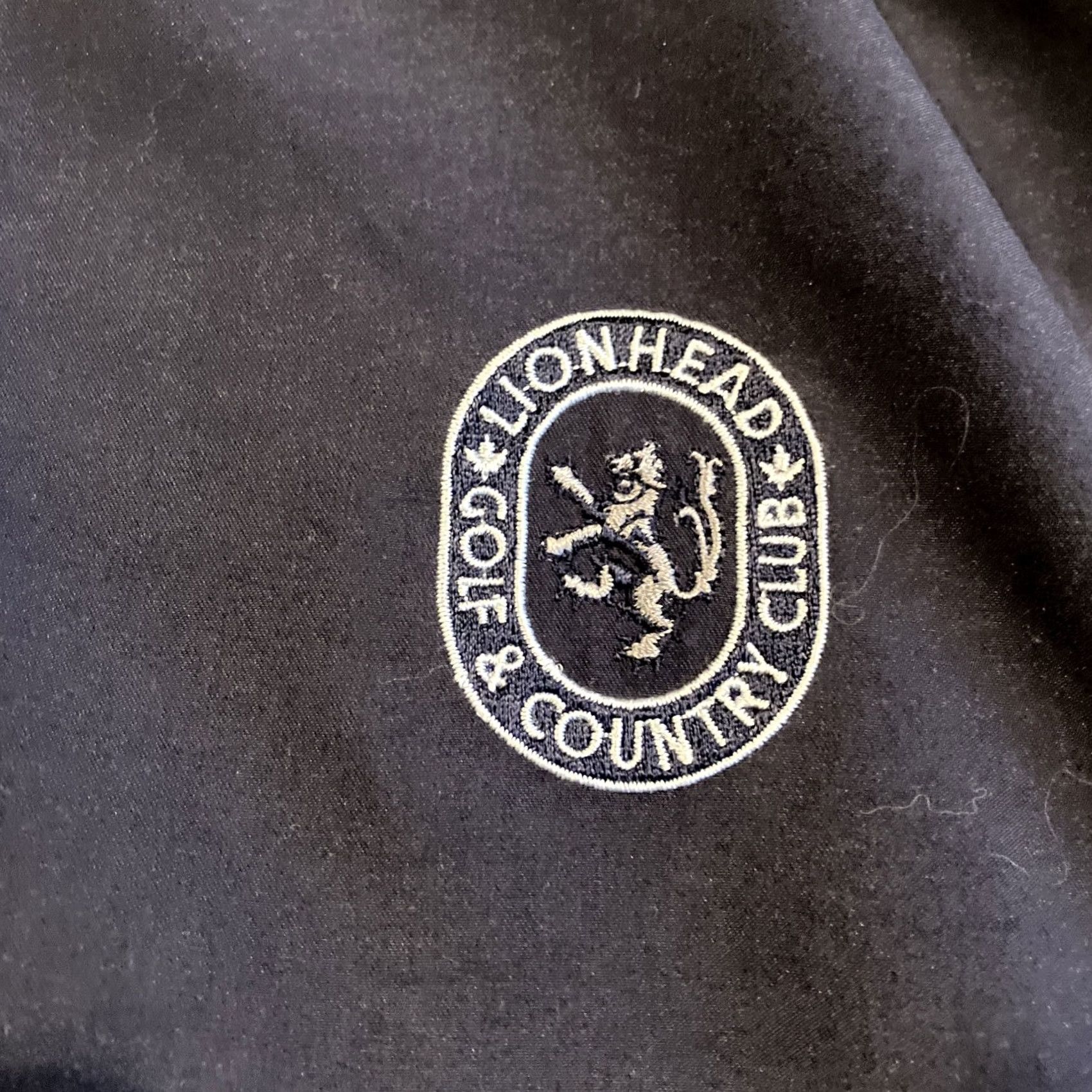 ESPIRIT VINTAGE Con Spirit Golf Vest Men XL Blue Lionhead Golf & Country Club Size US XL / EU 56 / 4 - 2 Thumbnail
