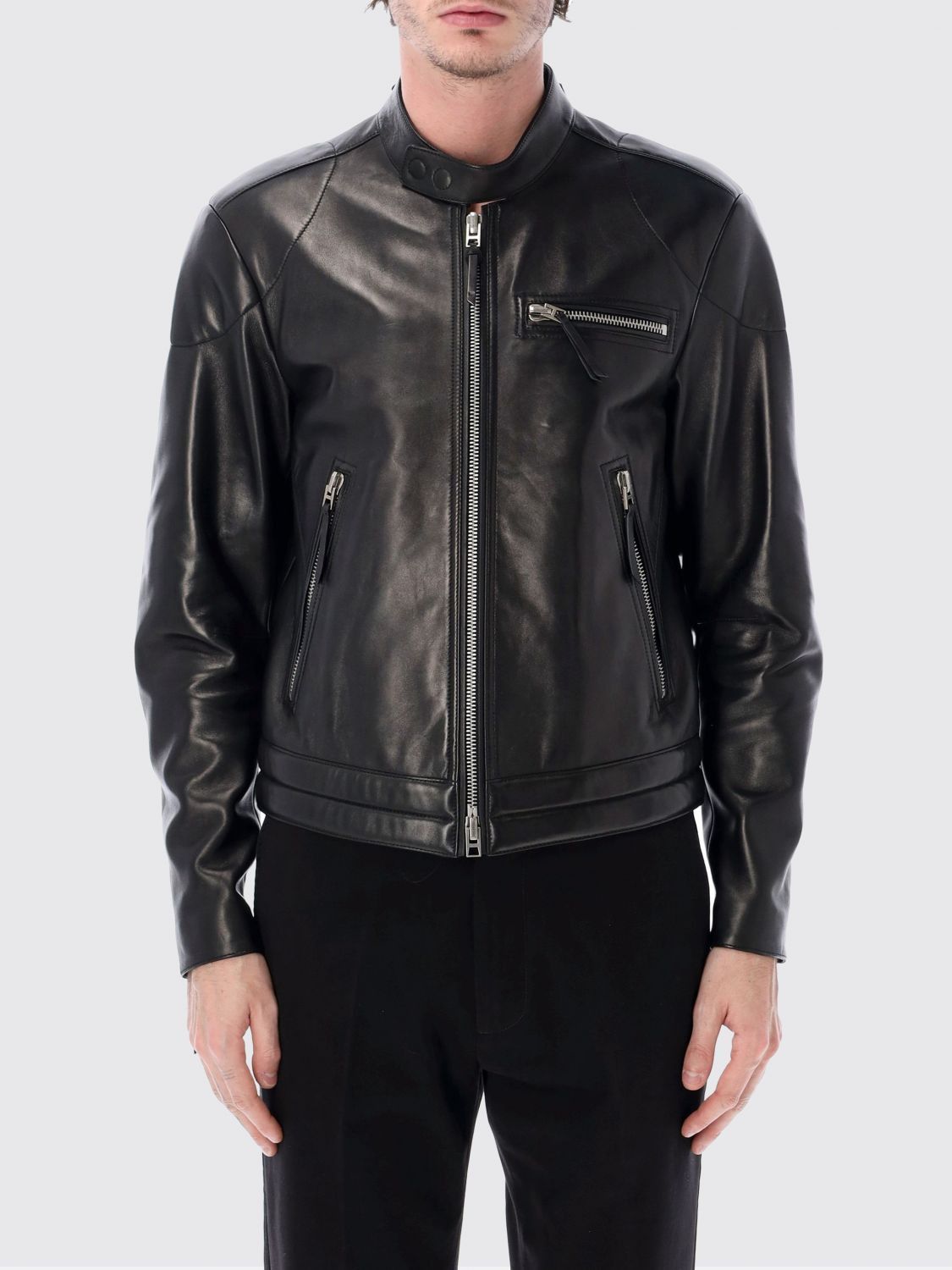 Tom Ford Tom Ford Jacket Men Black Size US XXL / EU 58 / 5 - 1 Thumbnail