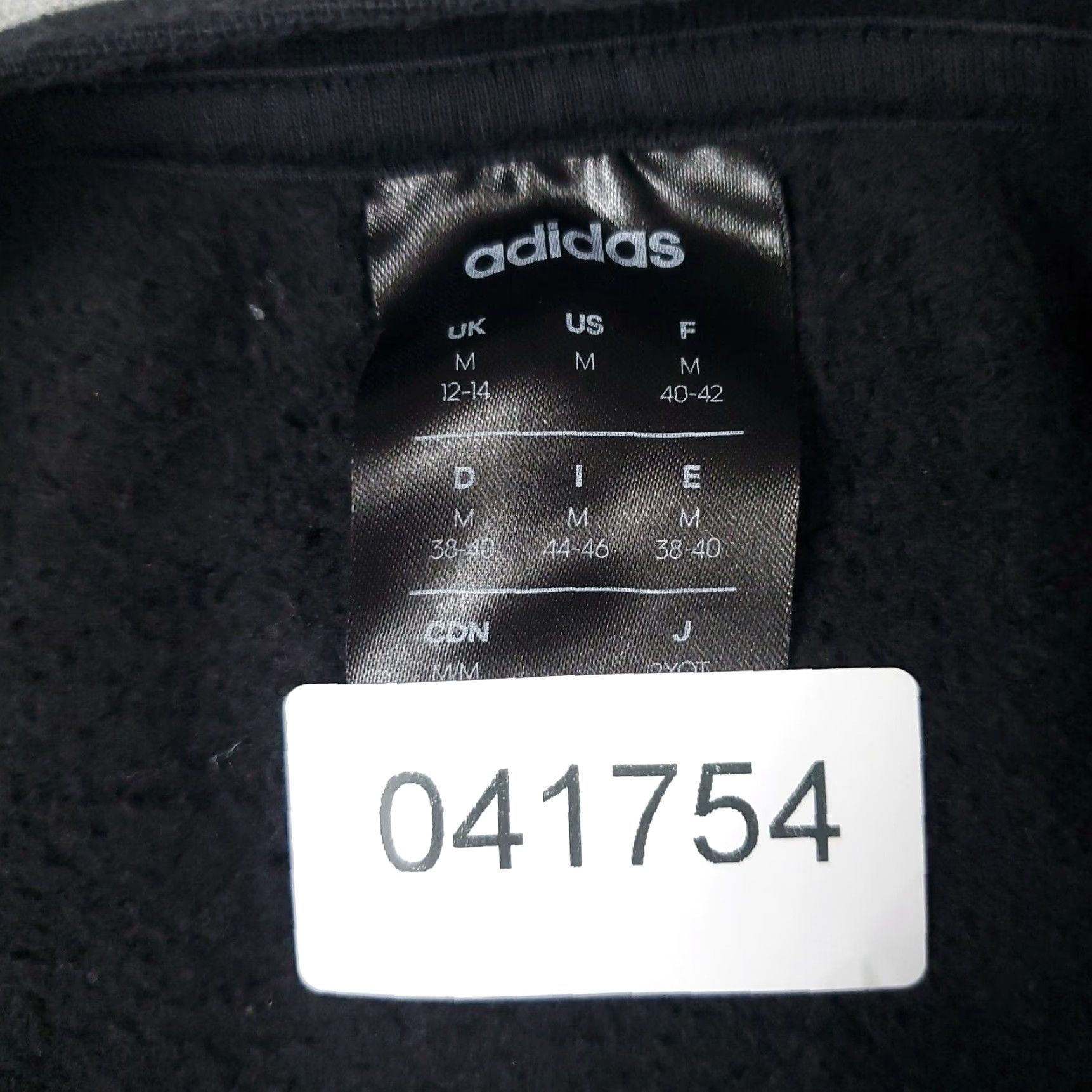 Adidas Adidas Sweater Womens Medium Black Pullover Casual Long Sleeve Crew Neck Size M / US 6-8 / IT 42-44 - 8 Thumbnail