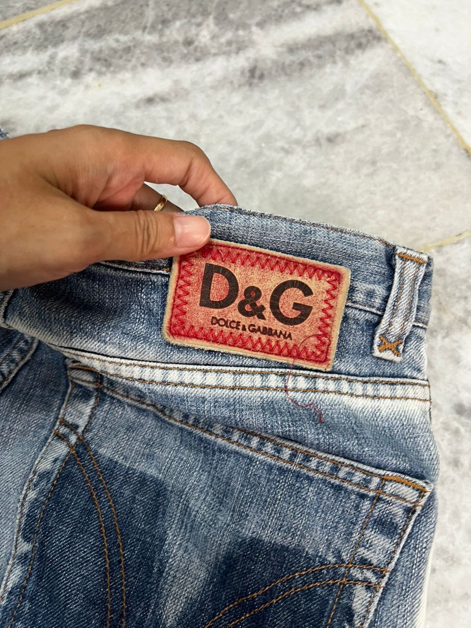 Dolce & Gabbana D&G Dolce & Gabana Denim Jeans Size US 31 - 9 Thumbnail