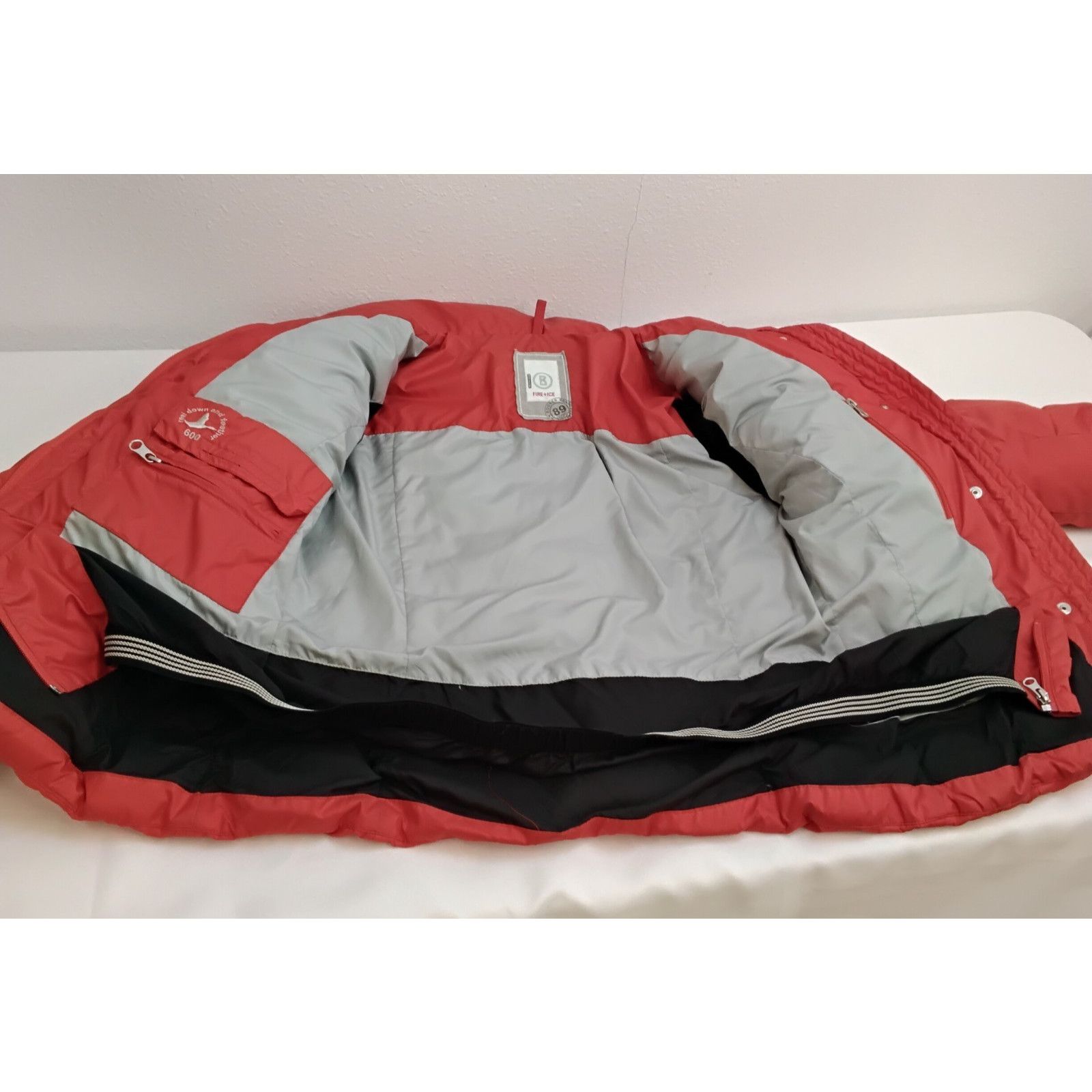 Bogner Bogner Fire and Ice Down Jacket Women's M Red Full Zip Size M / US 6-8 / IT 42-44 - 9 Thumbnail