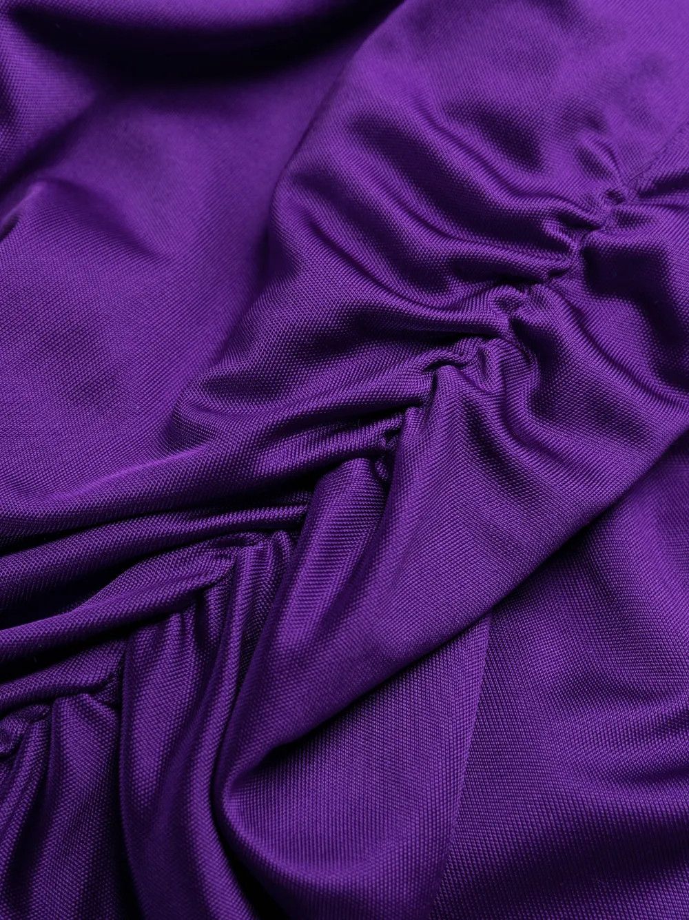 Versace o1y0226 Mini Dress in Purple Size M / US 6-8 / IT 42-44 - 6 Thumbnail