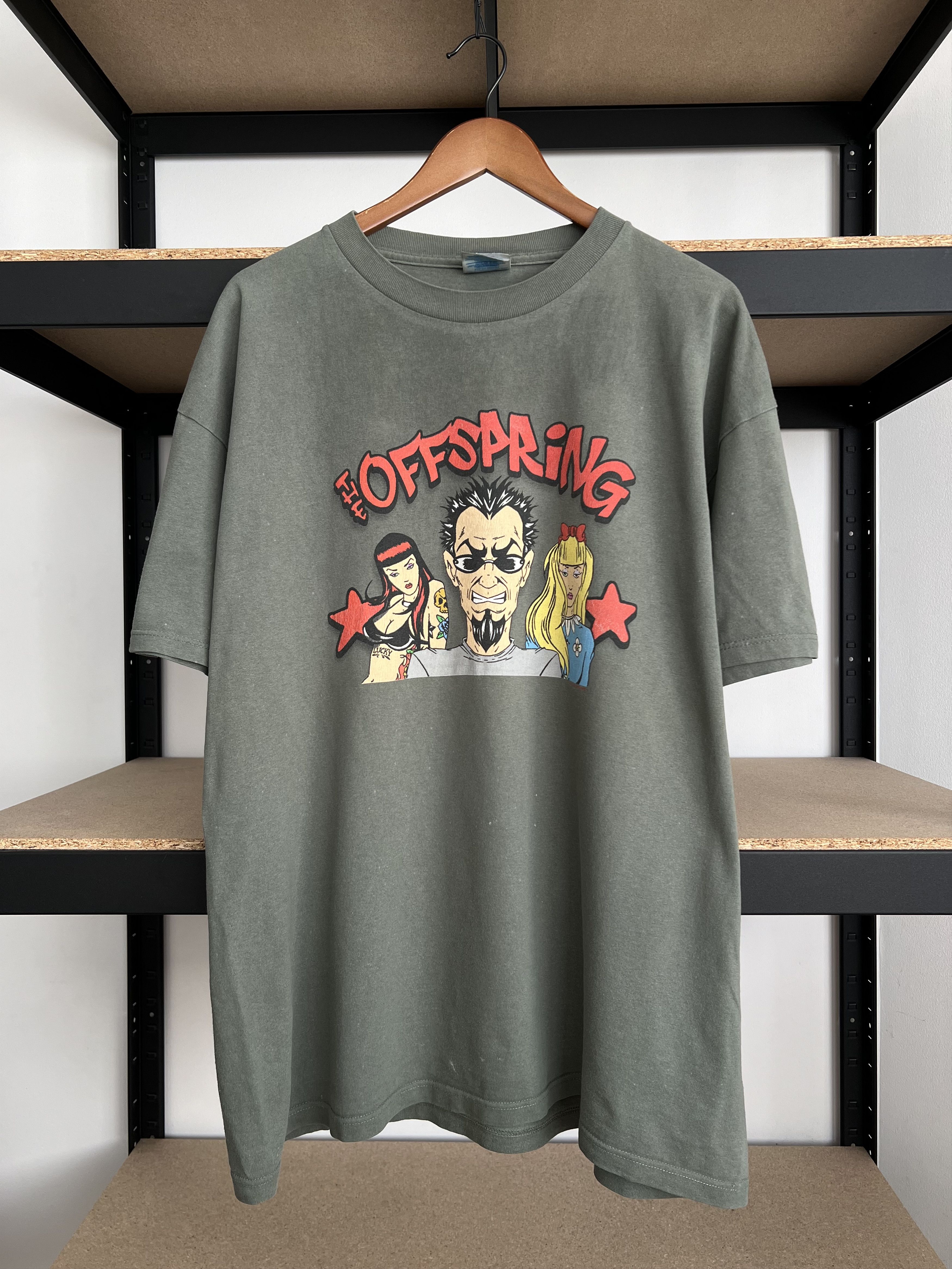 Band Tees Vintage 2001 Offspring Sexy Girl Punk Rock Band T-shirt Size US XL / EU 56 / 4 - 2 Thumbnail