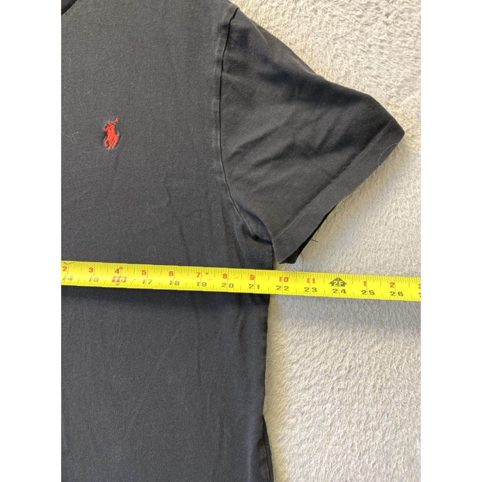 Polo Ralph Lauren VINTAGE Polo Ralph Lauren Y2K Black Polo Shirt Adult Large Crew Neck Short Sleeve Casual Activewear Mens Size US L / EU 52-54 / 3 - 4 Thumbnail