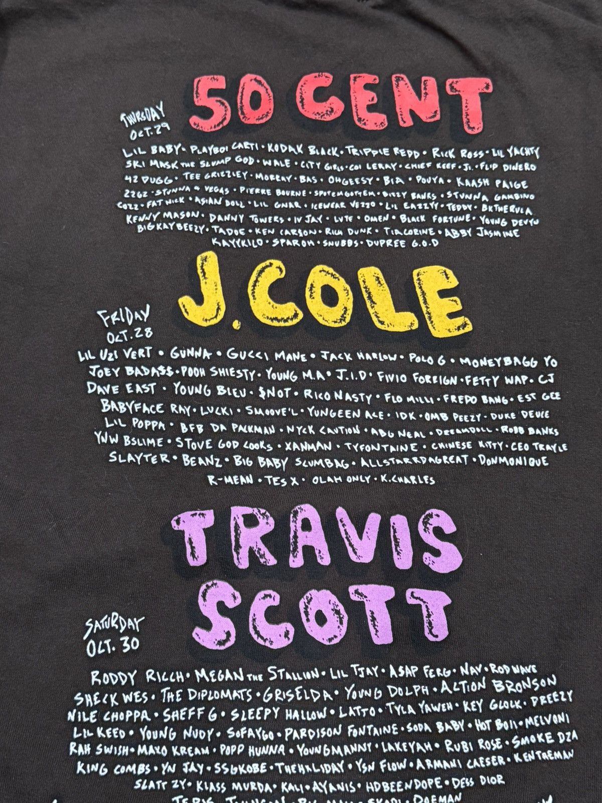 Rolling Loud Rolling Loud NYC Festival Tour Long Sleeve Tee Size US XL / EU 56 / 4 - 6 Thumbnail