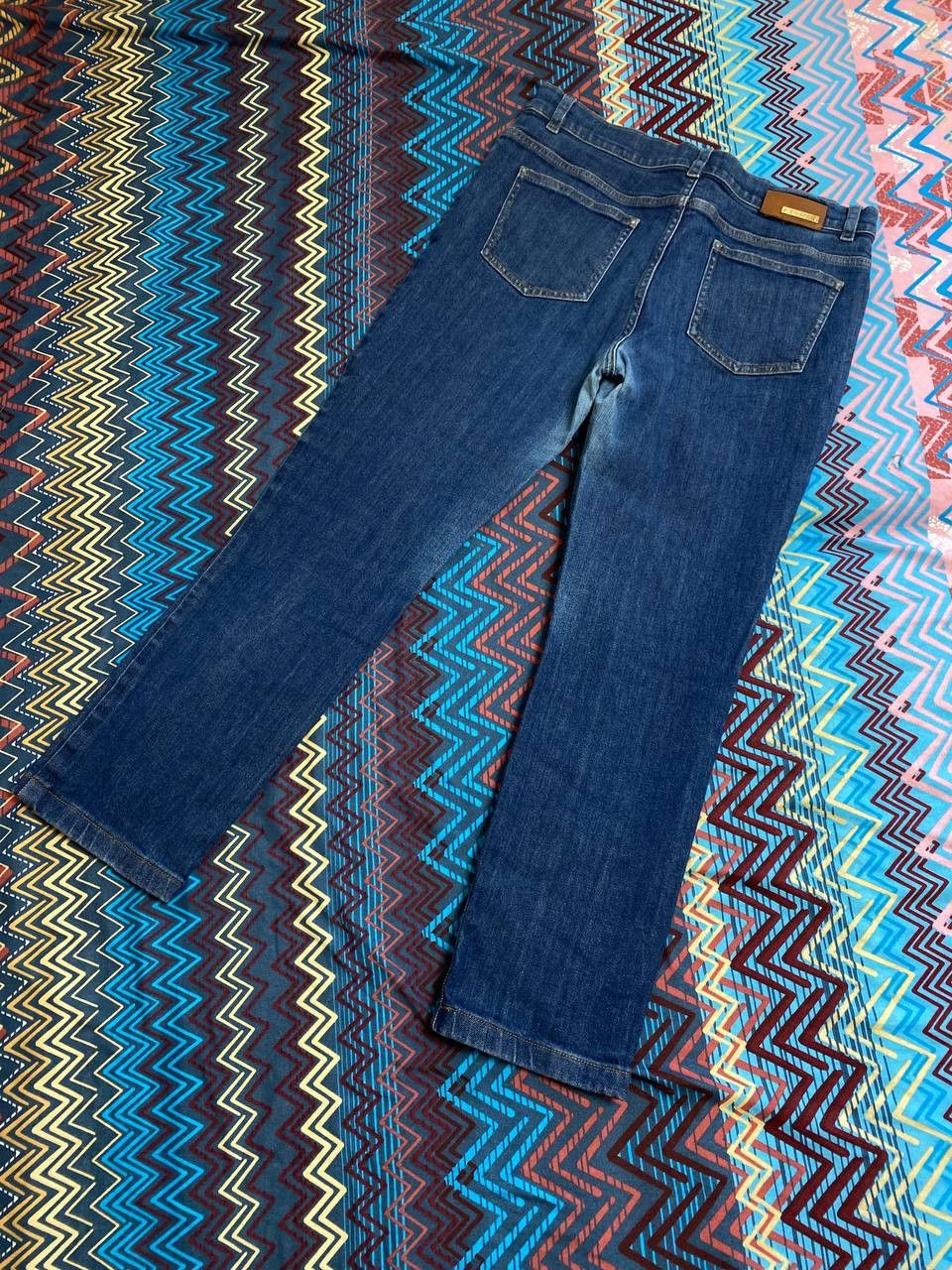 Escada × Vintage Escada Distressed Denim Pant Size US 40 / EU 56 - 9 Thumbnail