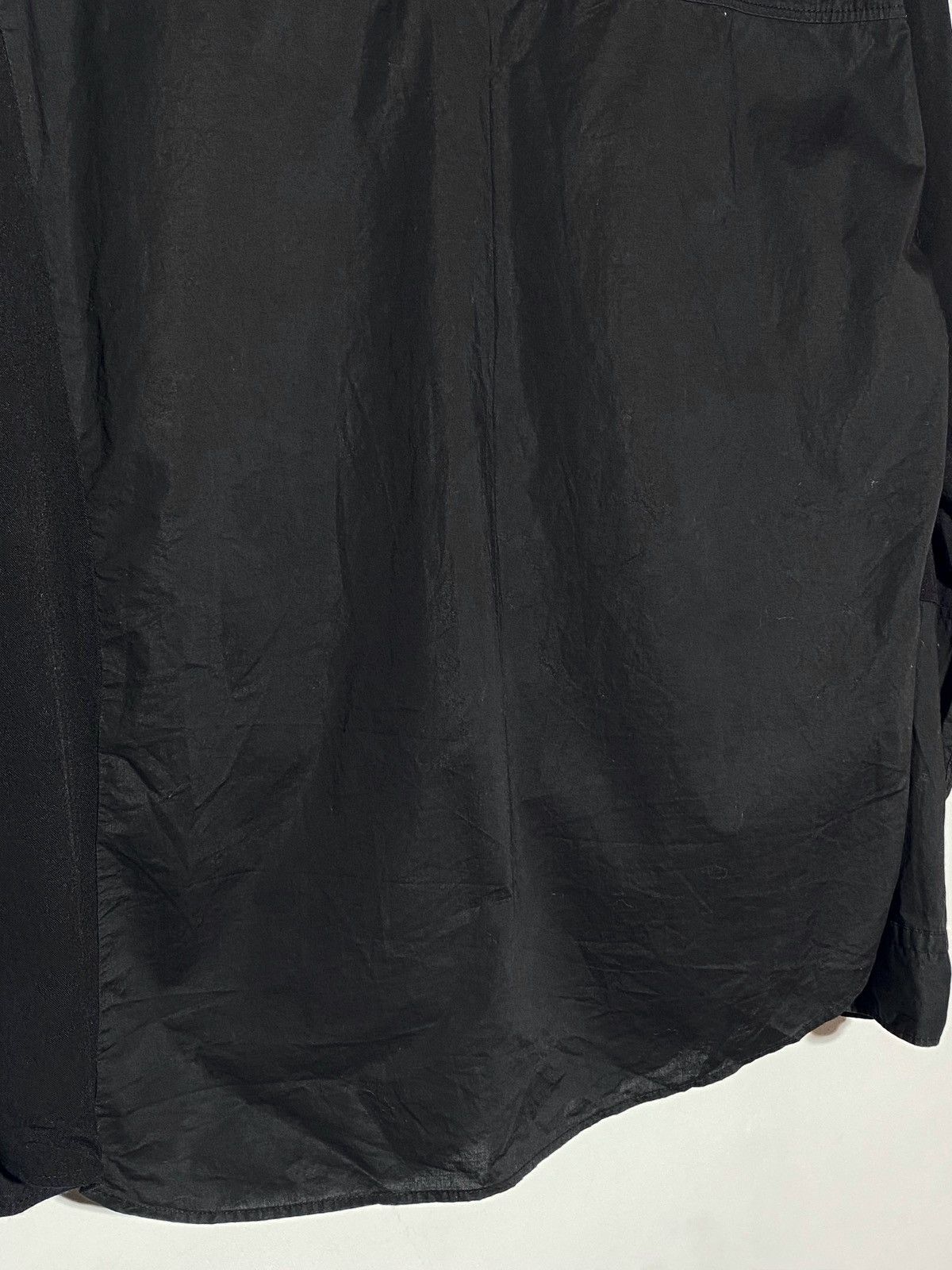 McQ Alexander McQueen MCQ Alexander McQueen Black Colorblock Avant Garde Shirt Size US L / EU 52-54 / 3 - 15 Thumbnail