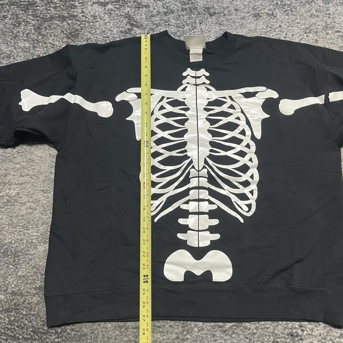 Vintage Vintage 90s Skeleton Grunge Skater Halloween Horror Crewneck Size US XL / EU 56 / 4 - 16 Thumbnail