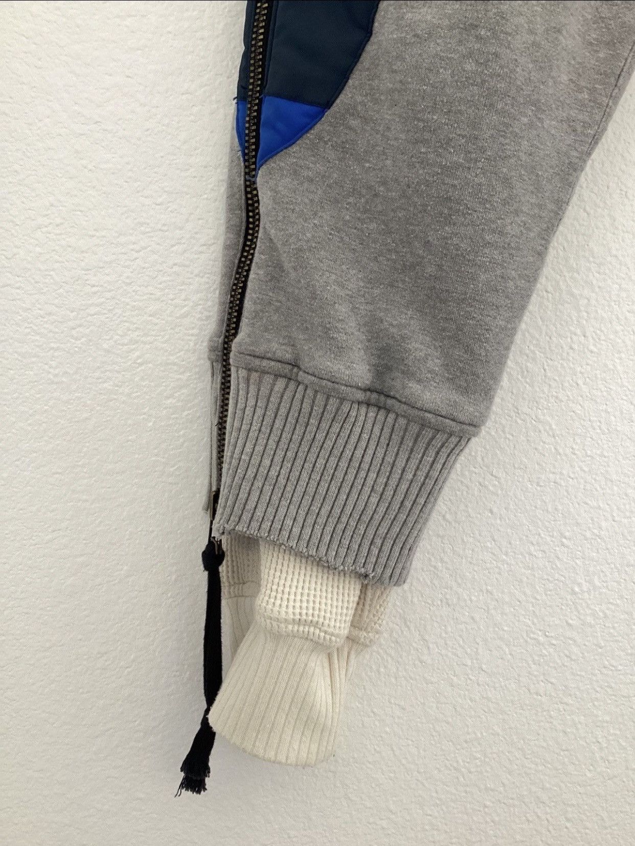 Greg Lauren BLUE PUFFER ZIP PANT Size US 32 / EU 48 - 9 Thumbnail