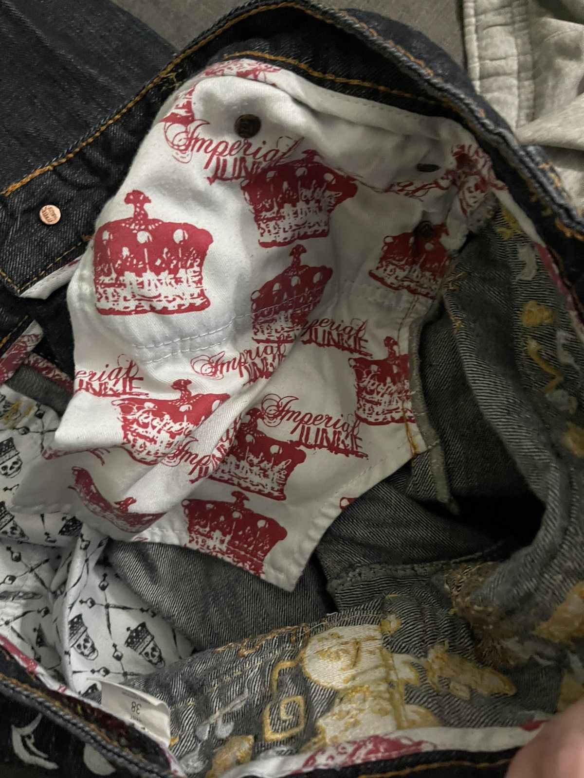 Imperial Imperial Junkie Jeans Size US 38 / EU 54 - 7 Thumbnail