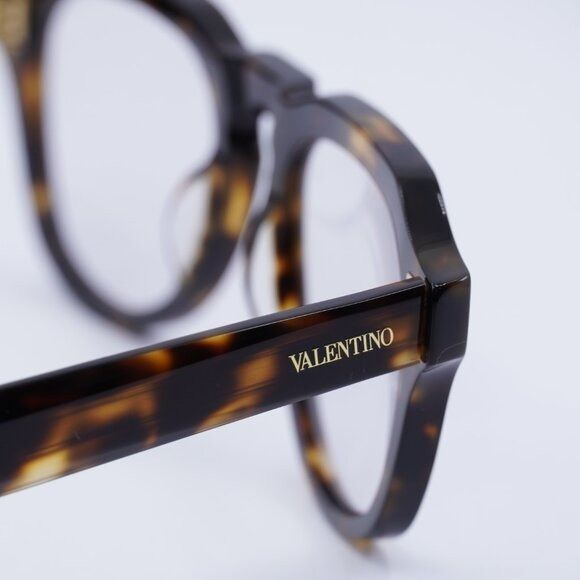 Valentino Valentino V-TALE II VLX-139B Eyeglasses Havana 52mm Aviator Size ONE SIZE - 7 Thumbnail